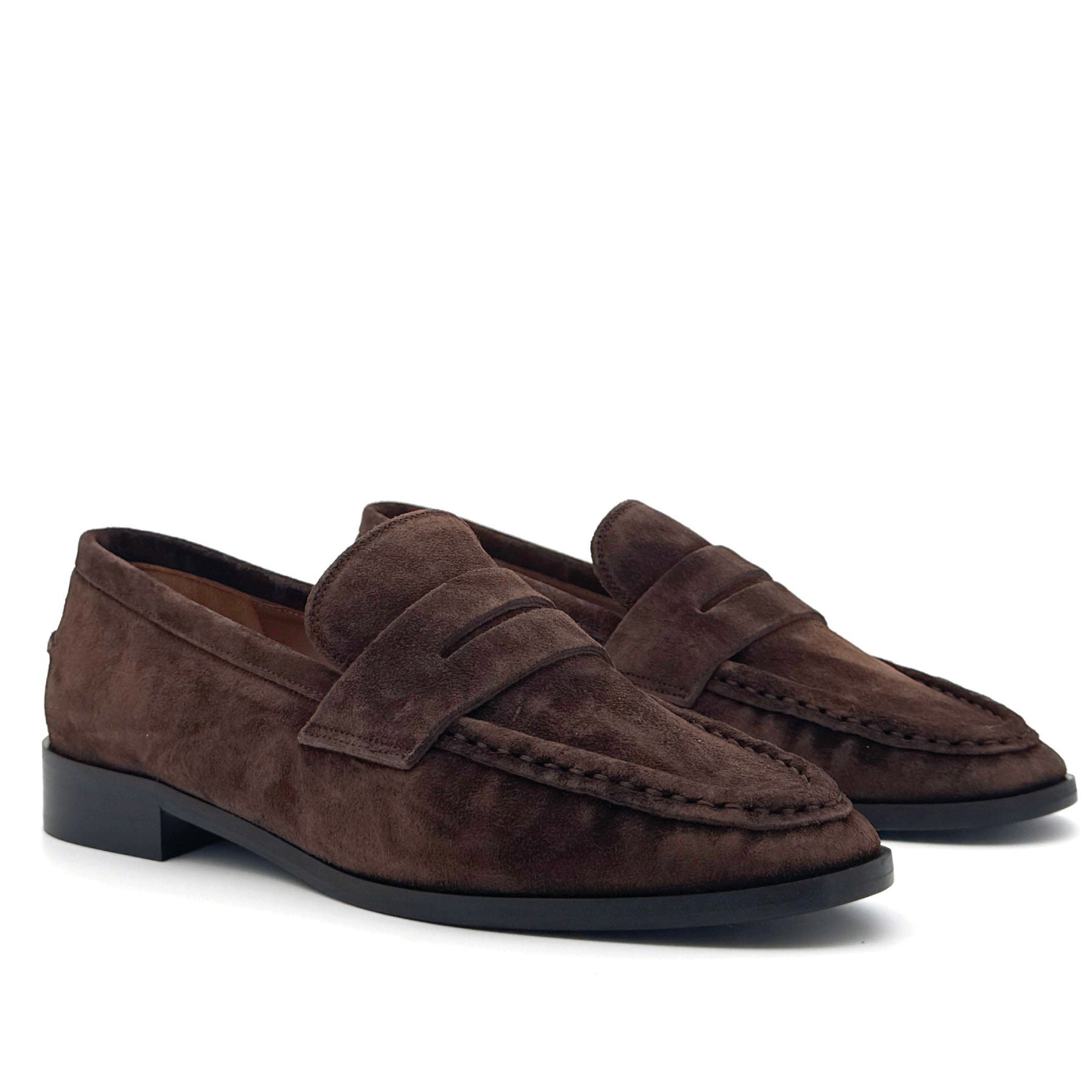 Airola Walnut Suede
