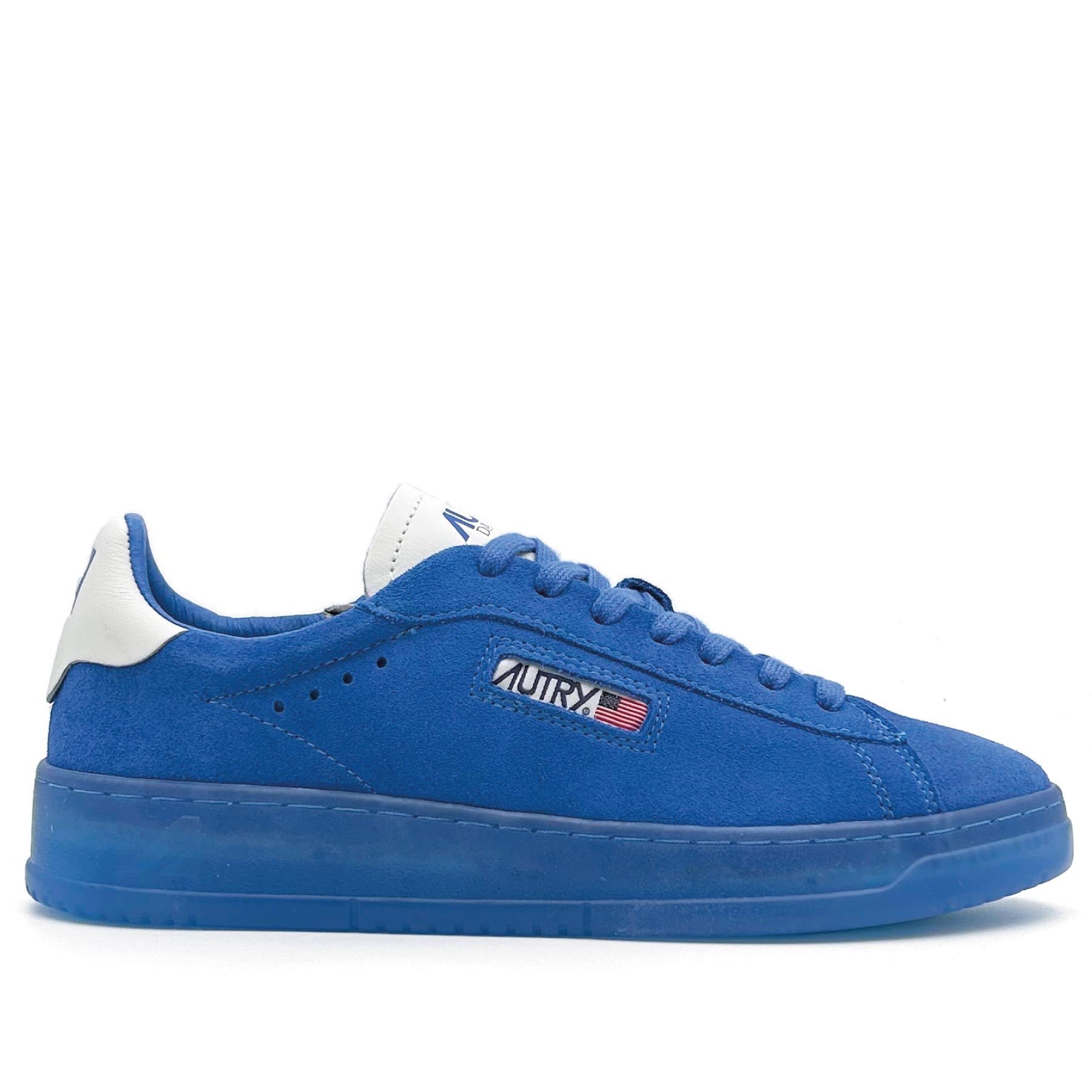 Dallas Low Man Suede Leather Palblu Marsh