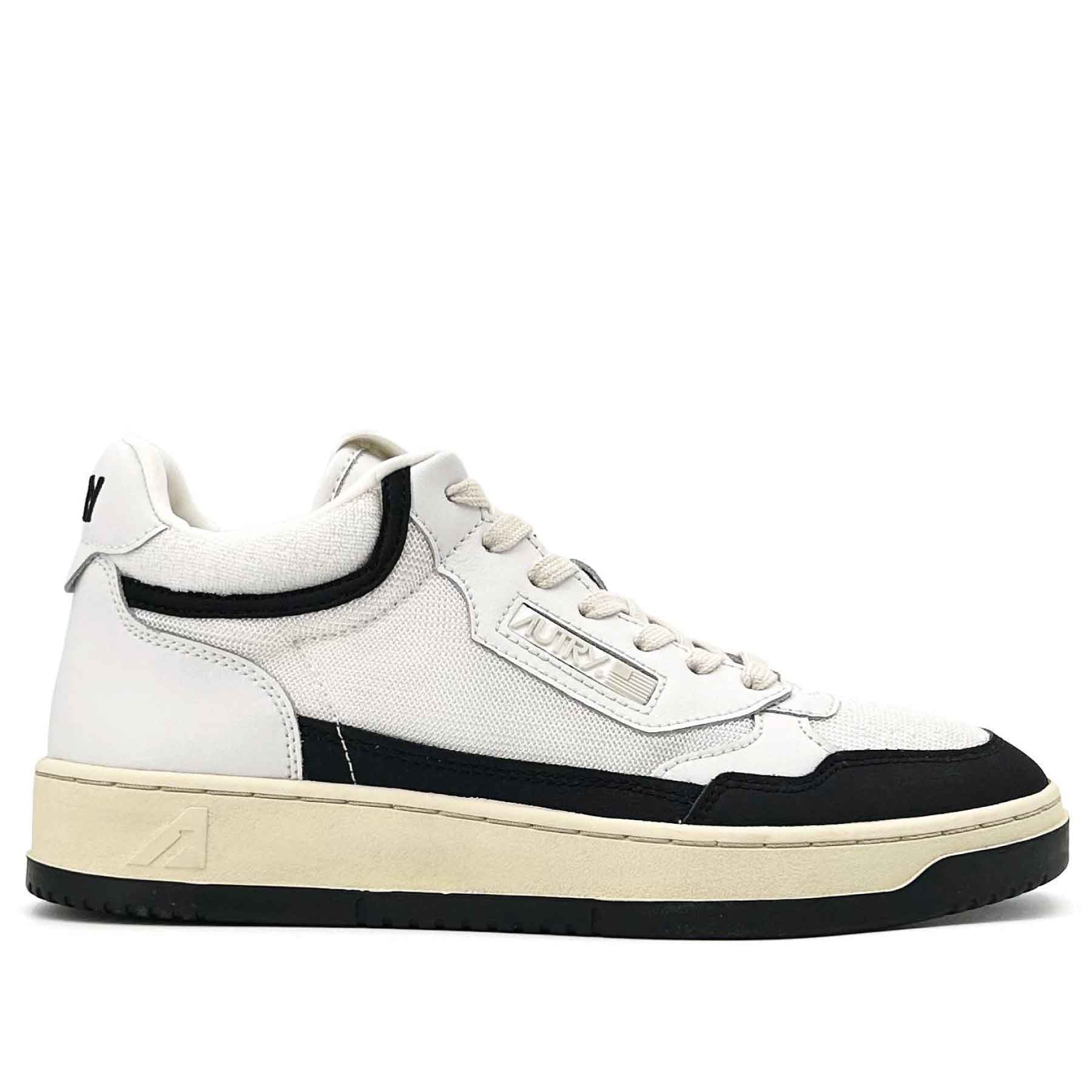 Tennis Mid Man White Black