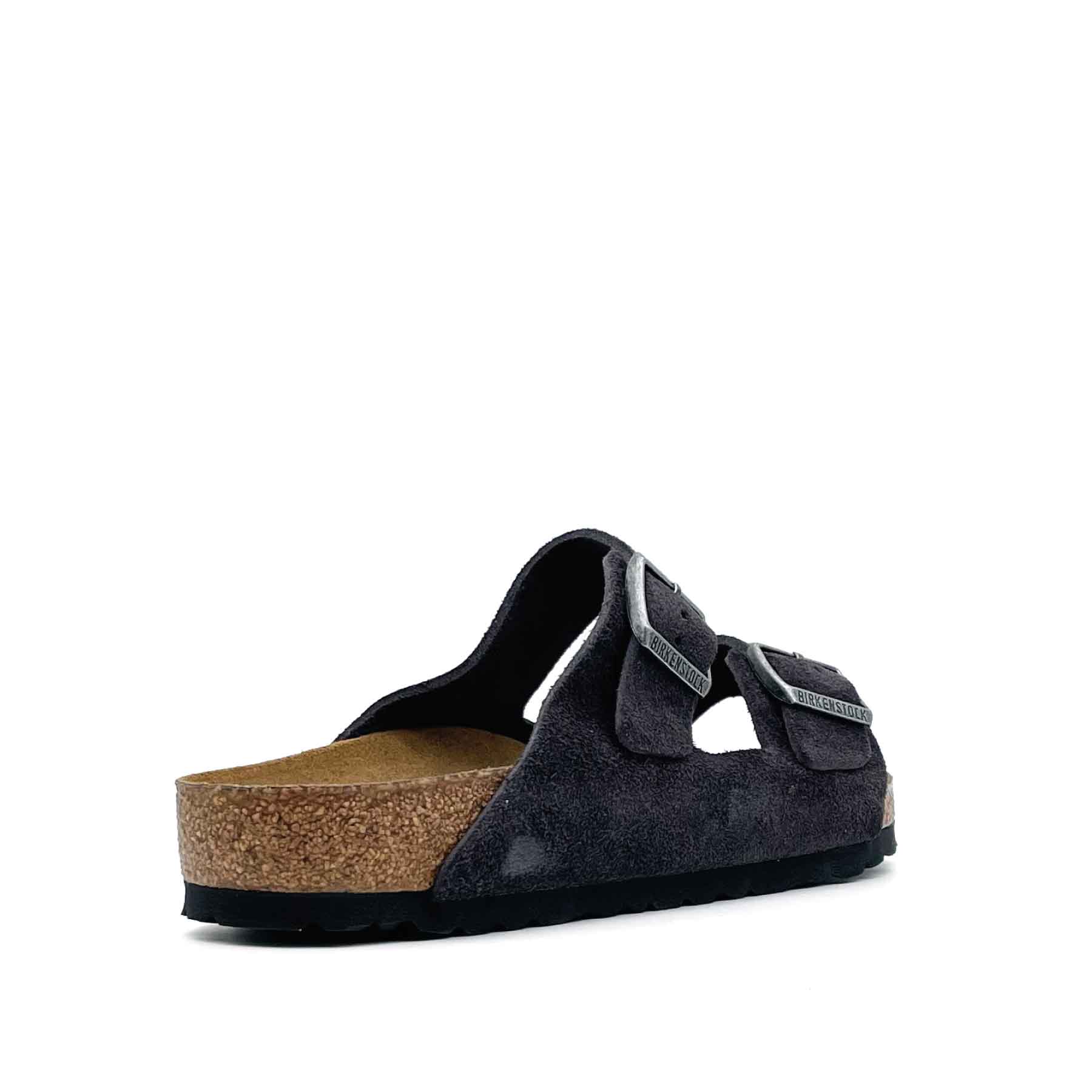 Arizona Mjukfotbädd Velvet Gray Suede Normal
