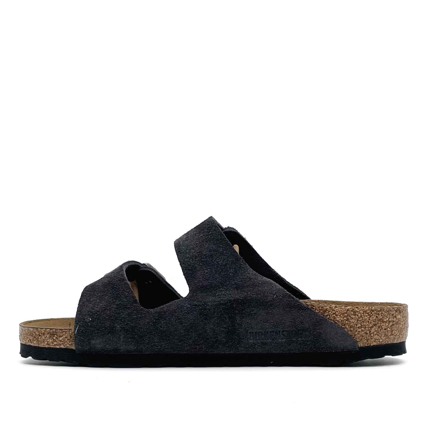 Arizona Mjukfotbädd Velvet Gray Suede Normal