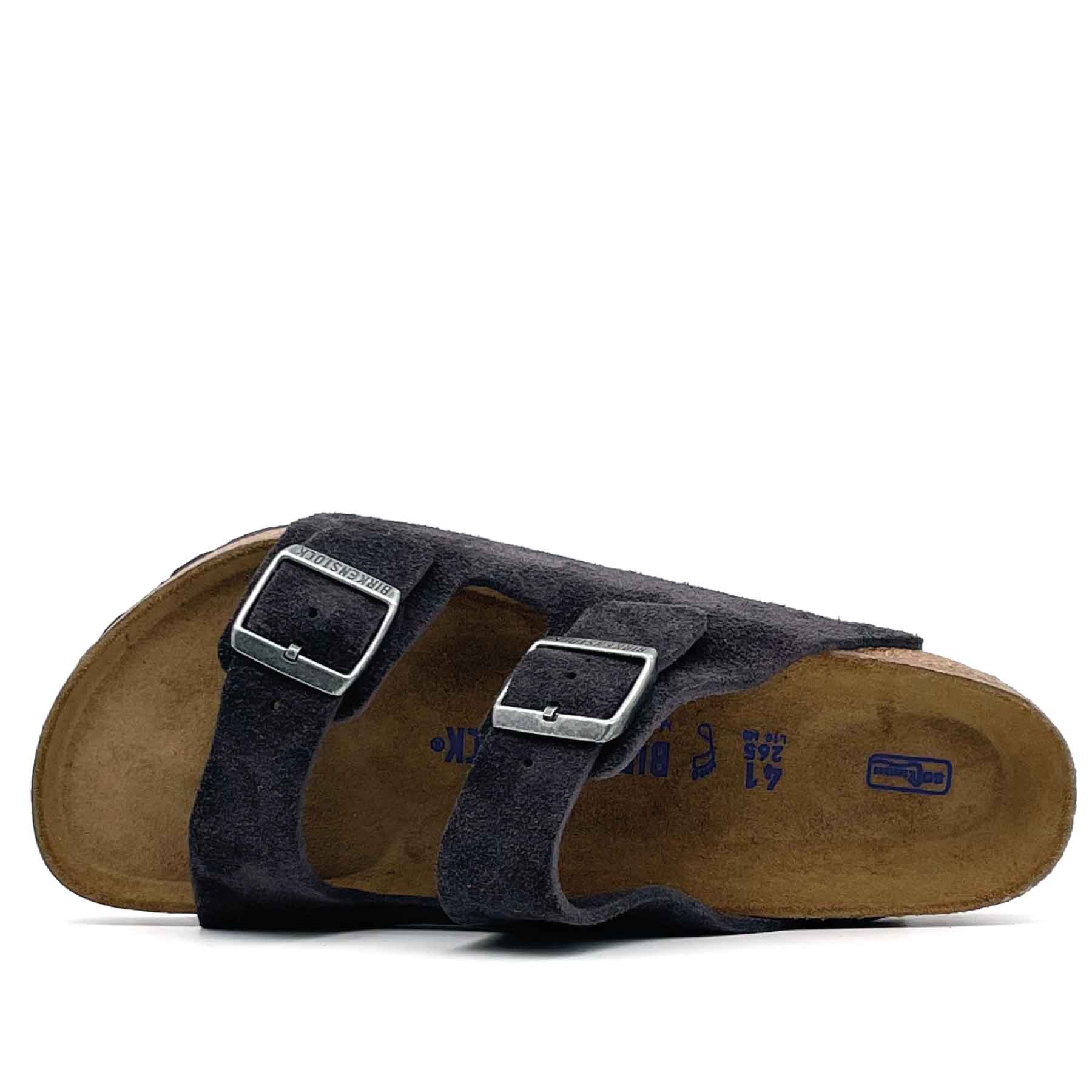 Arizona Mjukfotbädd Velvet Gray Suede Normal