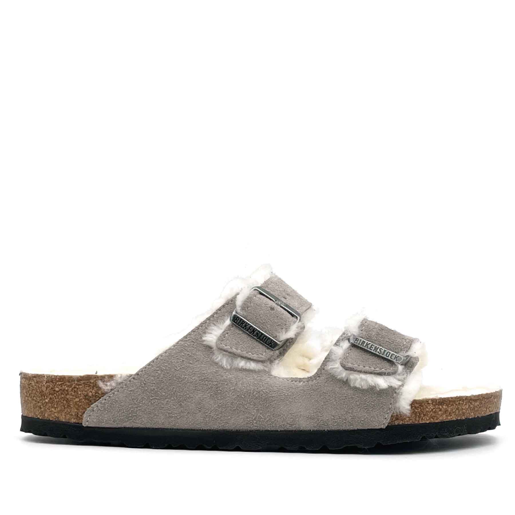 Arizona Shearling Stone Coin Suede Women