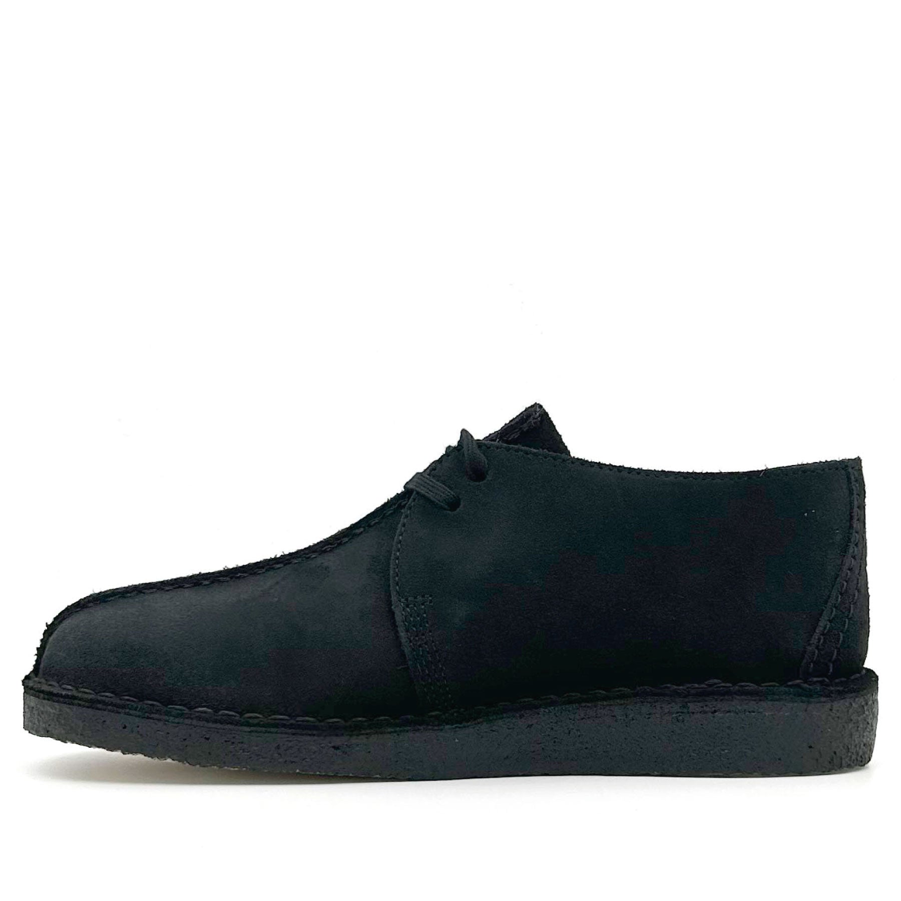 Desert Trek Black Suede