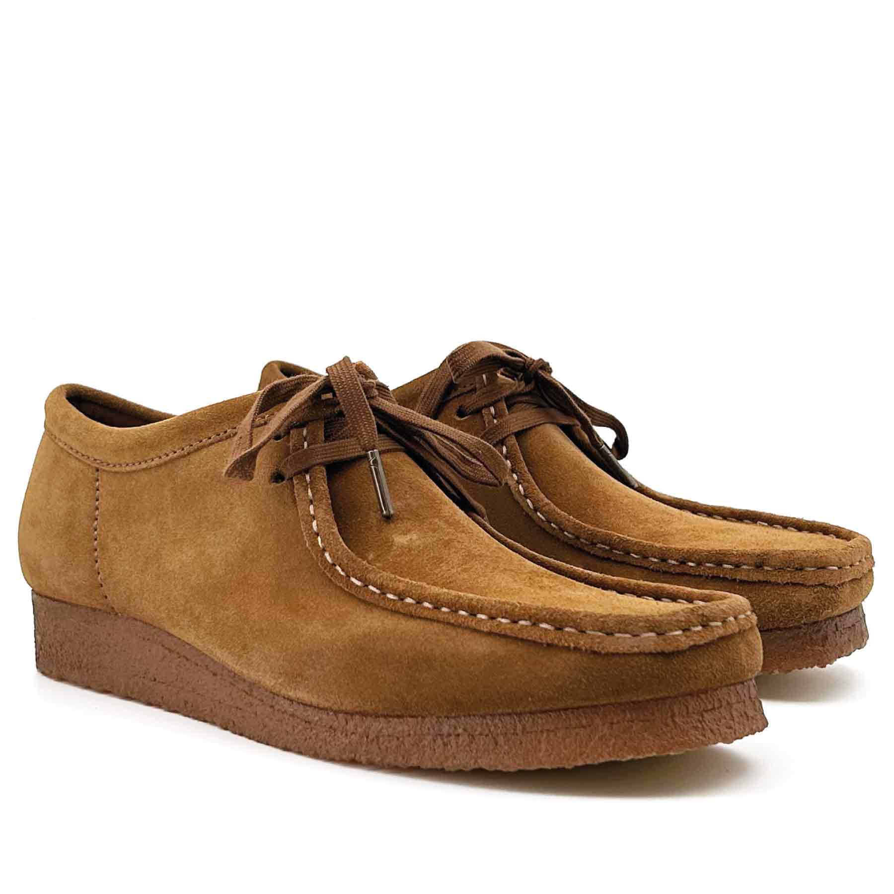 Wallabee Cola Suede