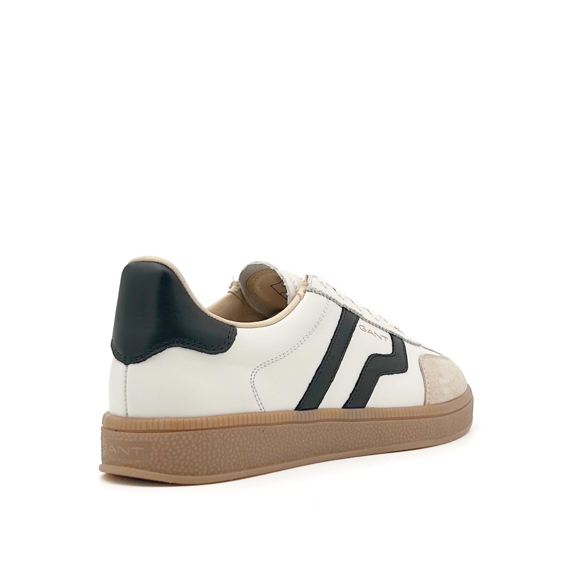 Cuzima Sneaker Leather Beige White Black