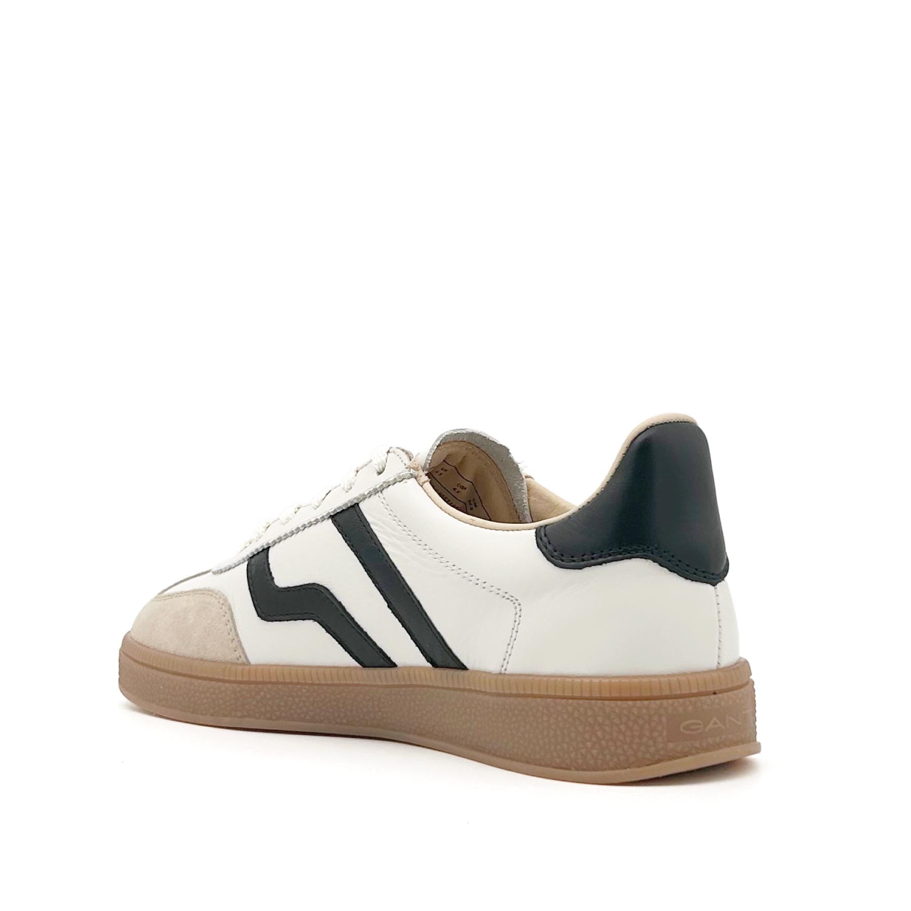 Cuzima Sneaker Leather Beige White Black