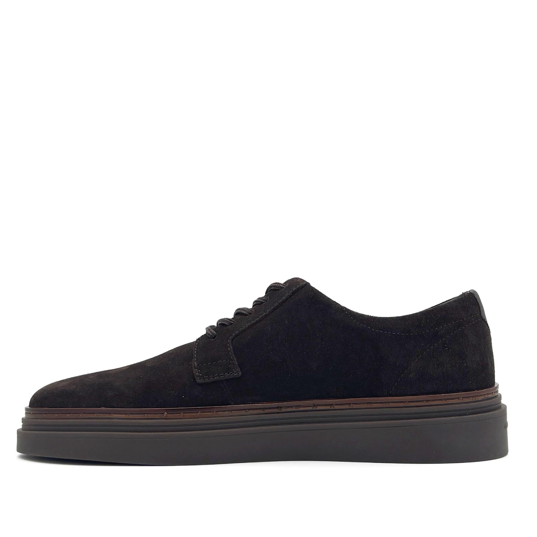 Kinzoon Low Espresso Brown Suede