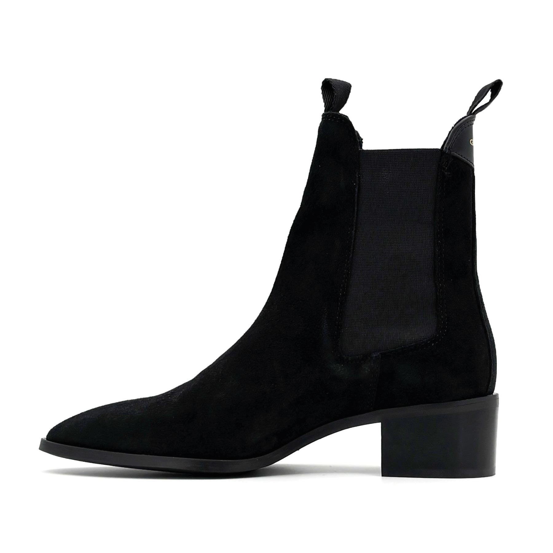 St Broomly Chelsea Boot Black Suede