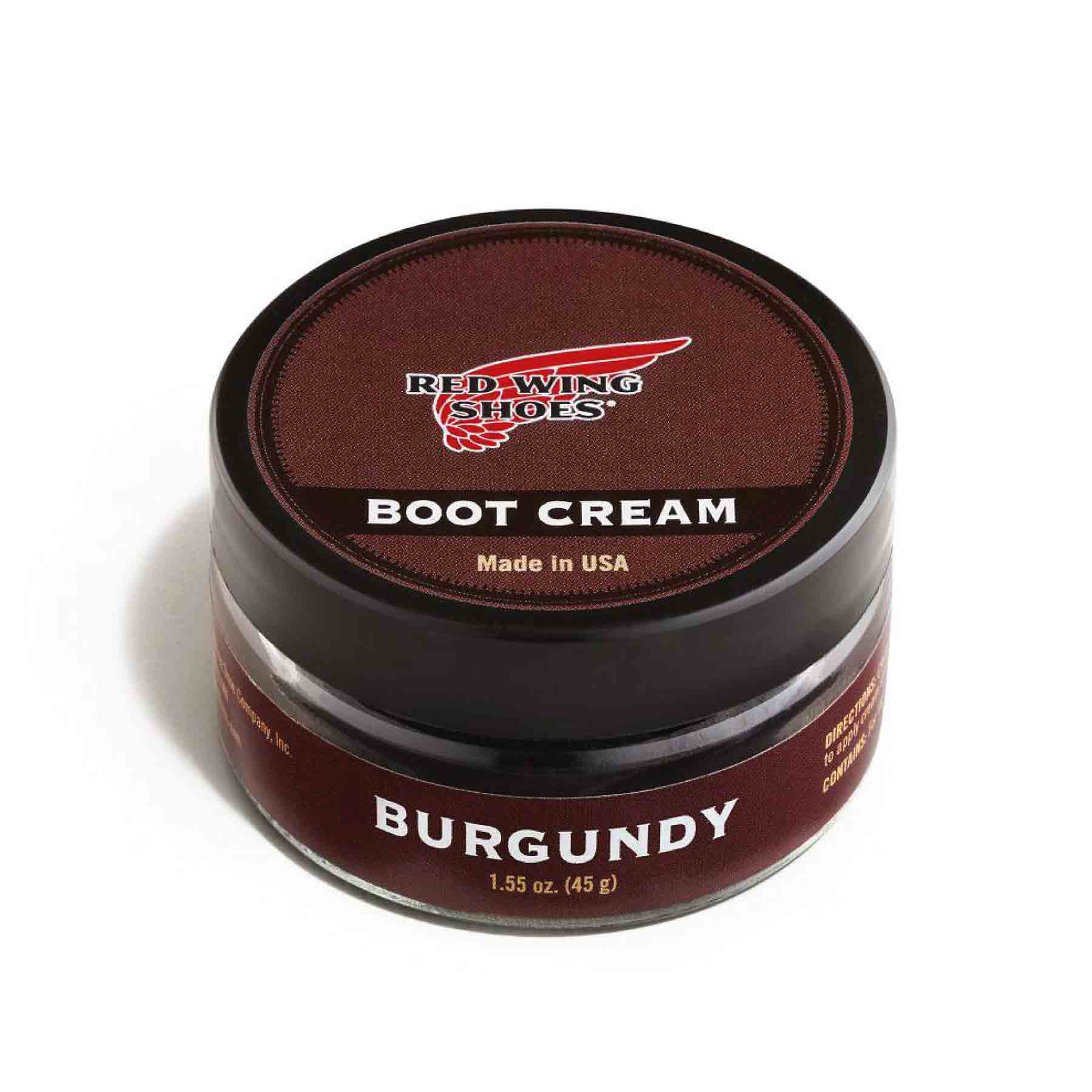 Burgundy Boot Cream