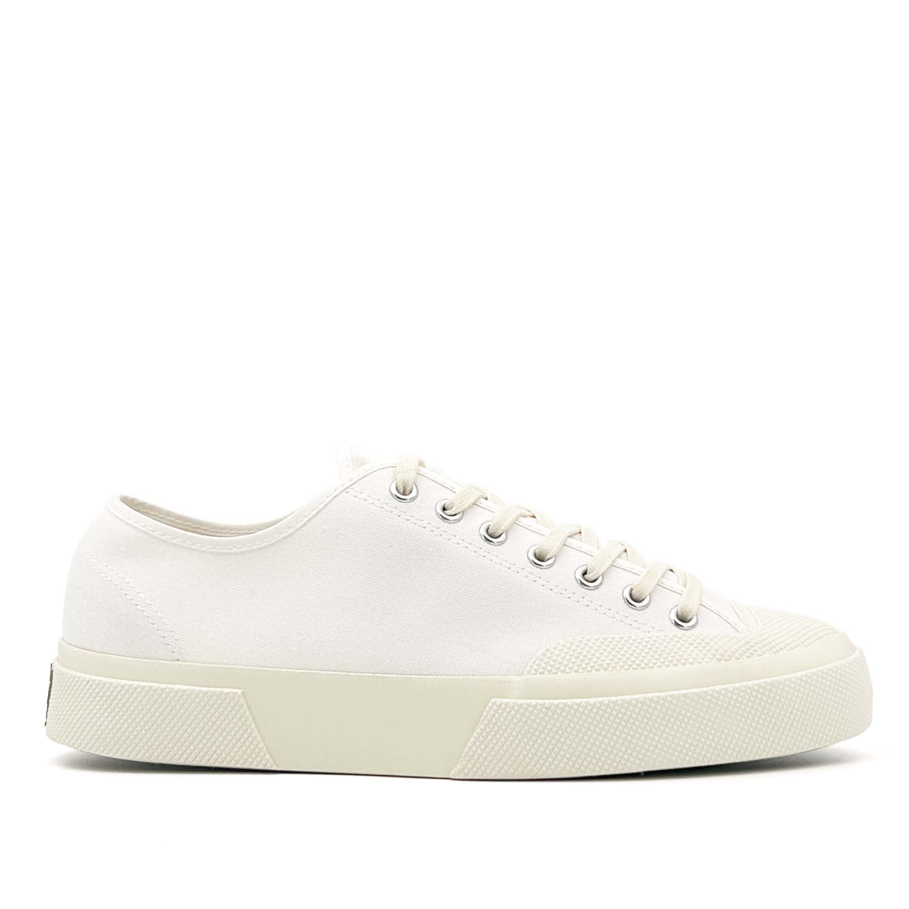 2432 Works Low Cut Cotton Canvas White / Off White