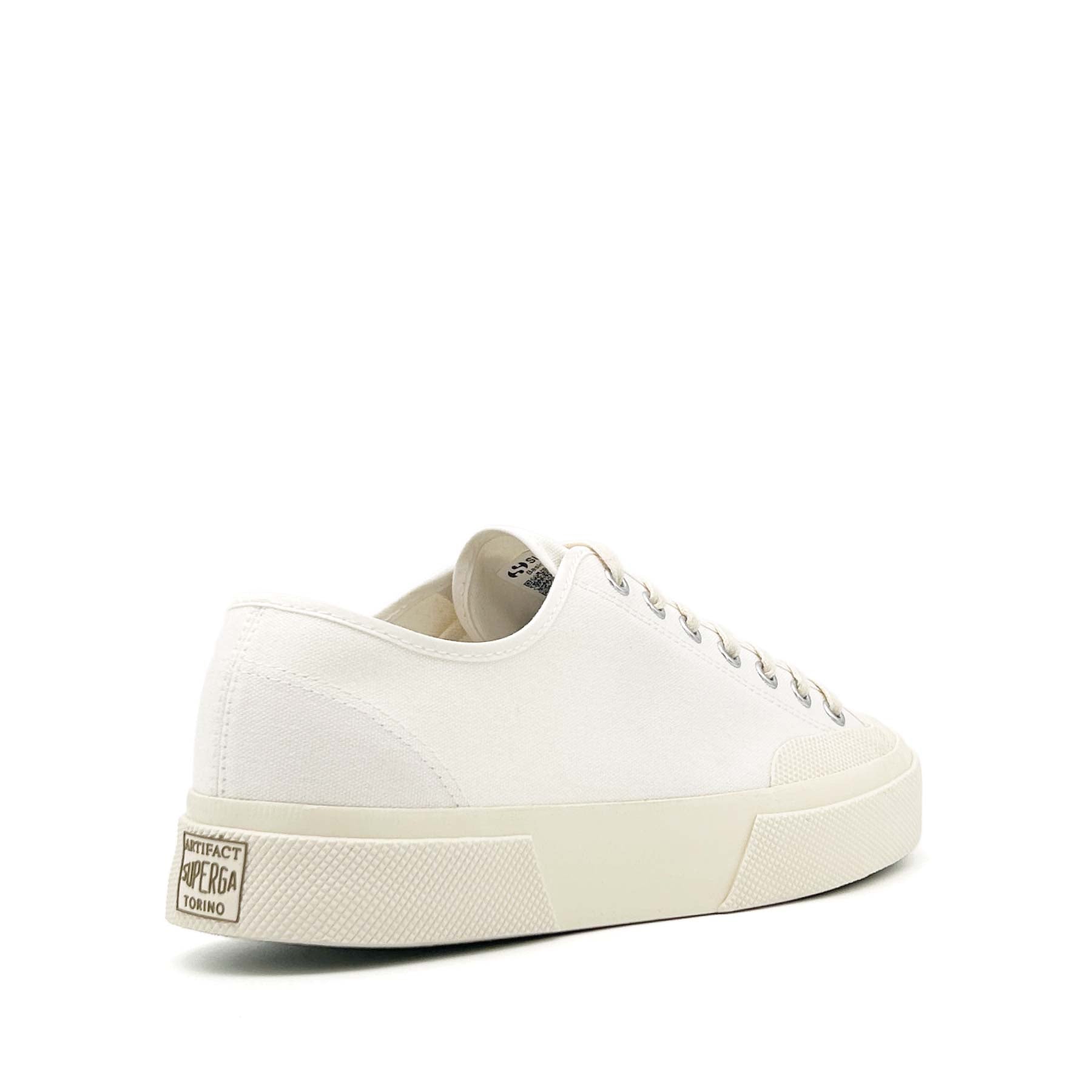 2432 Works Low Cut Cotton Canvas White / Off White