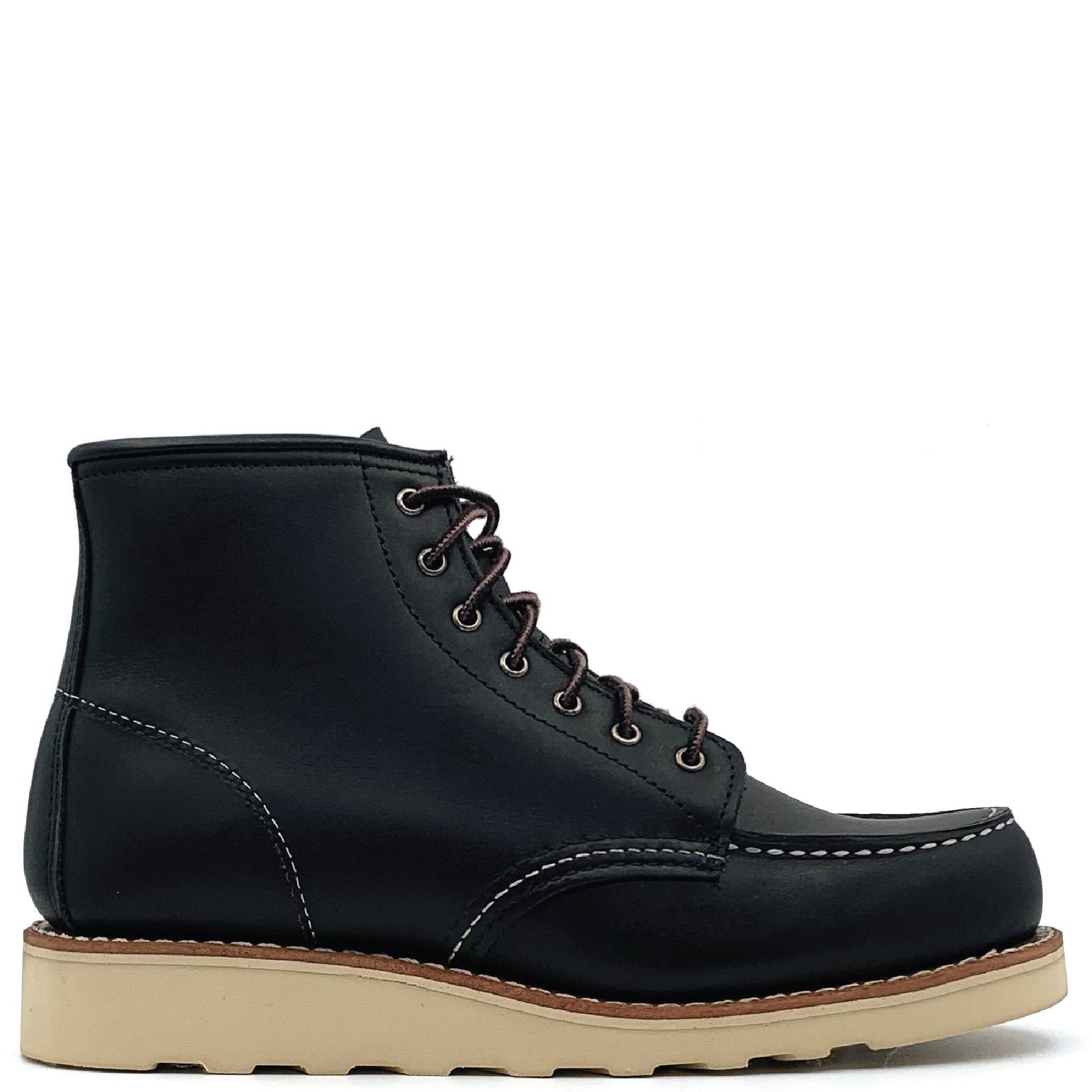 3373 6" Moc Toe Black