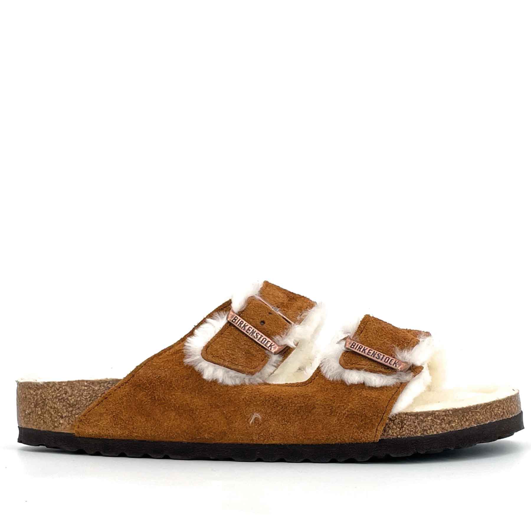 Arizona Shearling Suede Leather Mink Men