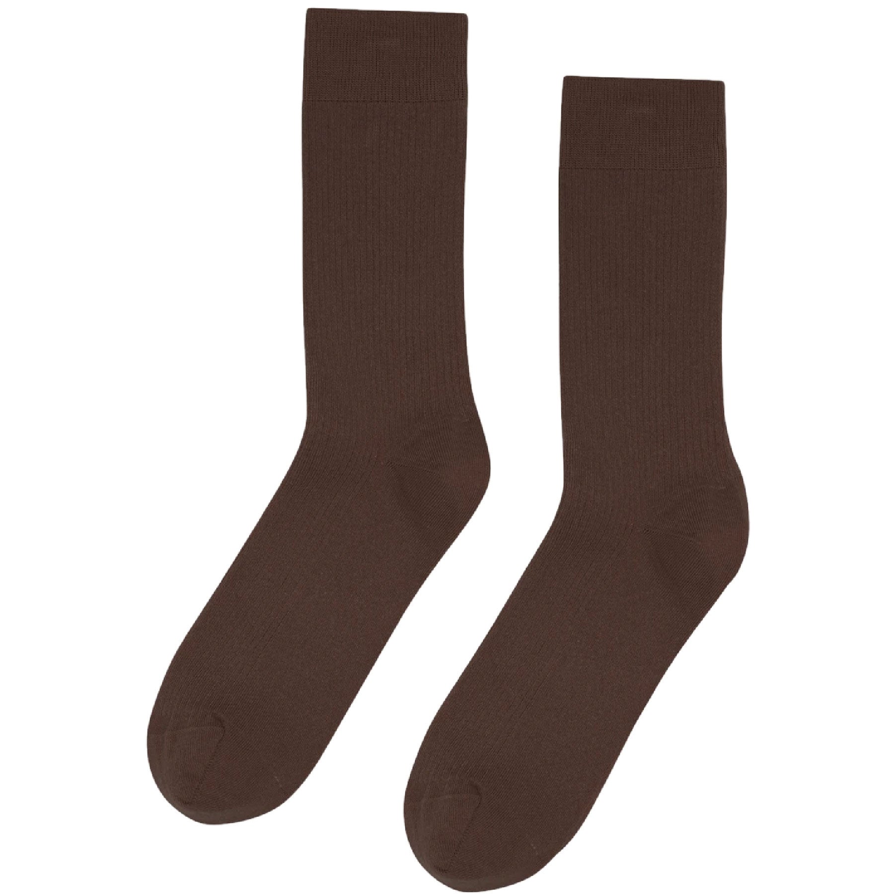 Women Classic Organic Sock Coffee Brown