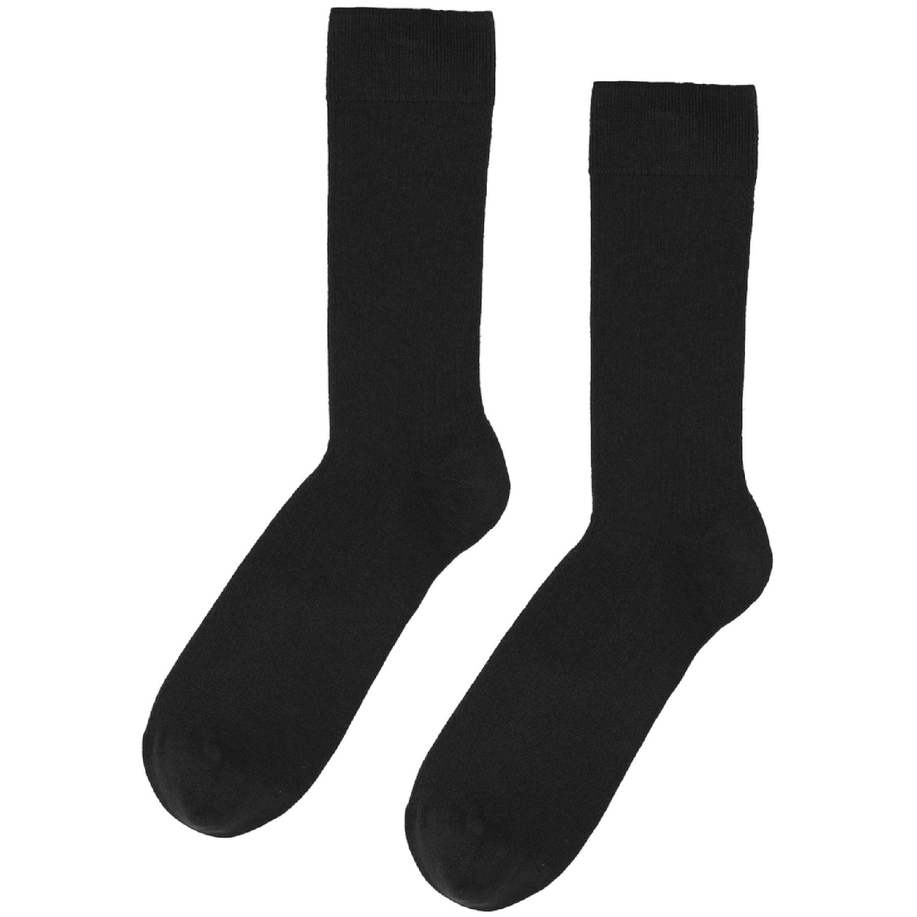 Women Classic Organic Sock Deep Black