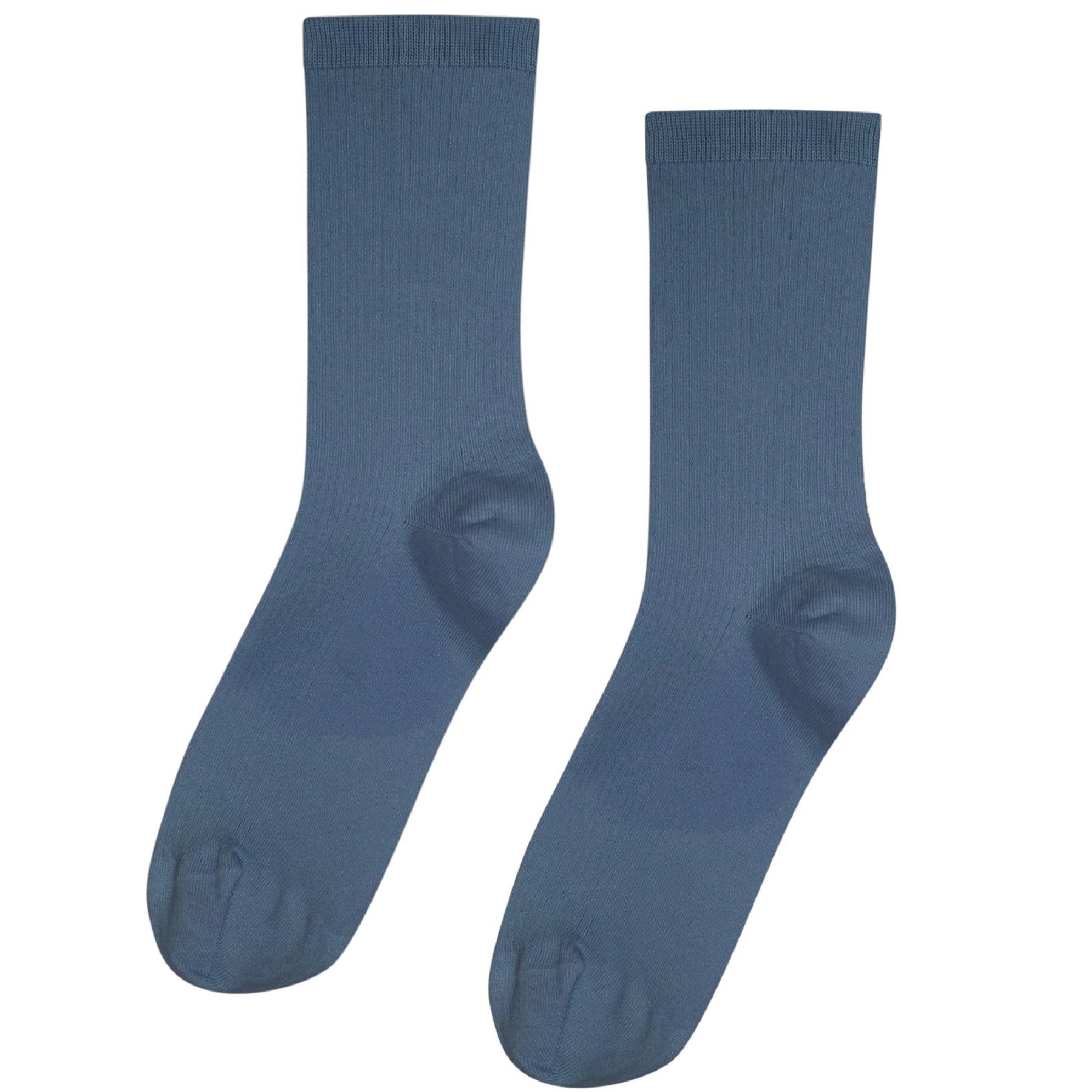 Women Classic Organic Sock Petrol Blue