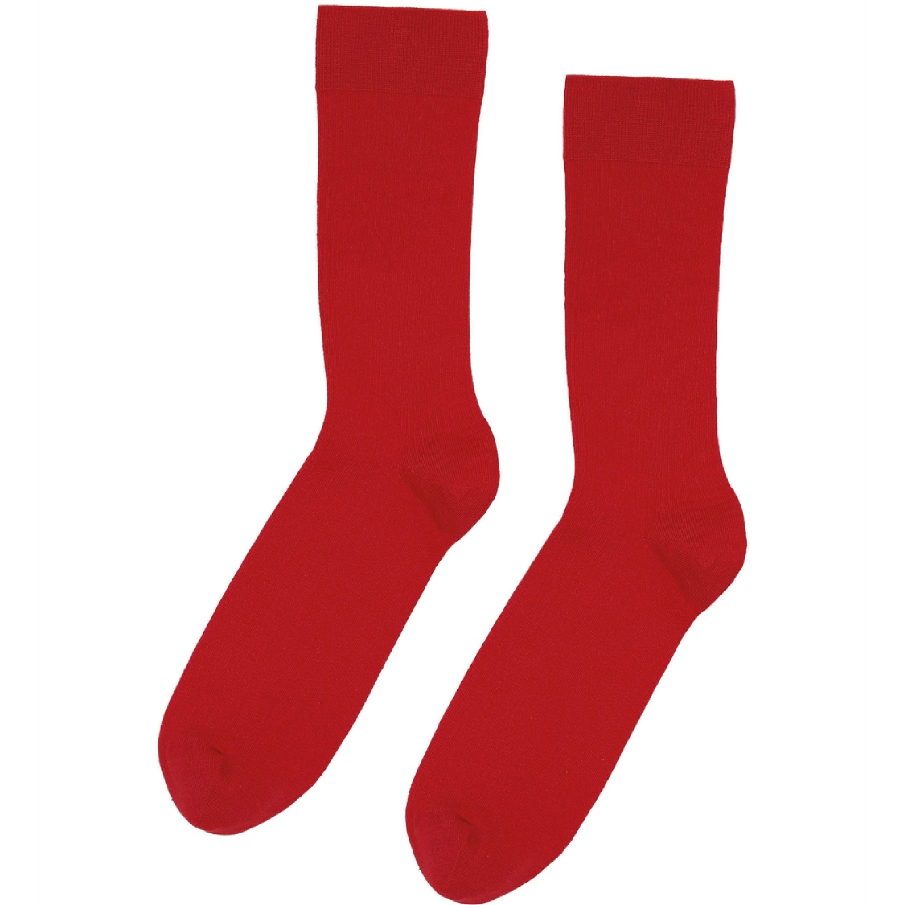 Women Classic Organic Sock Scarlet Red