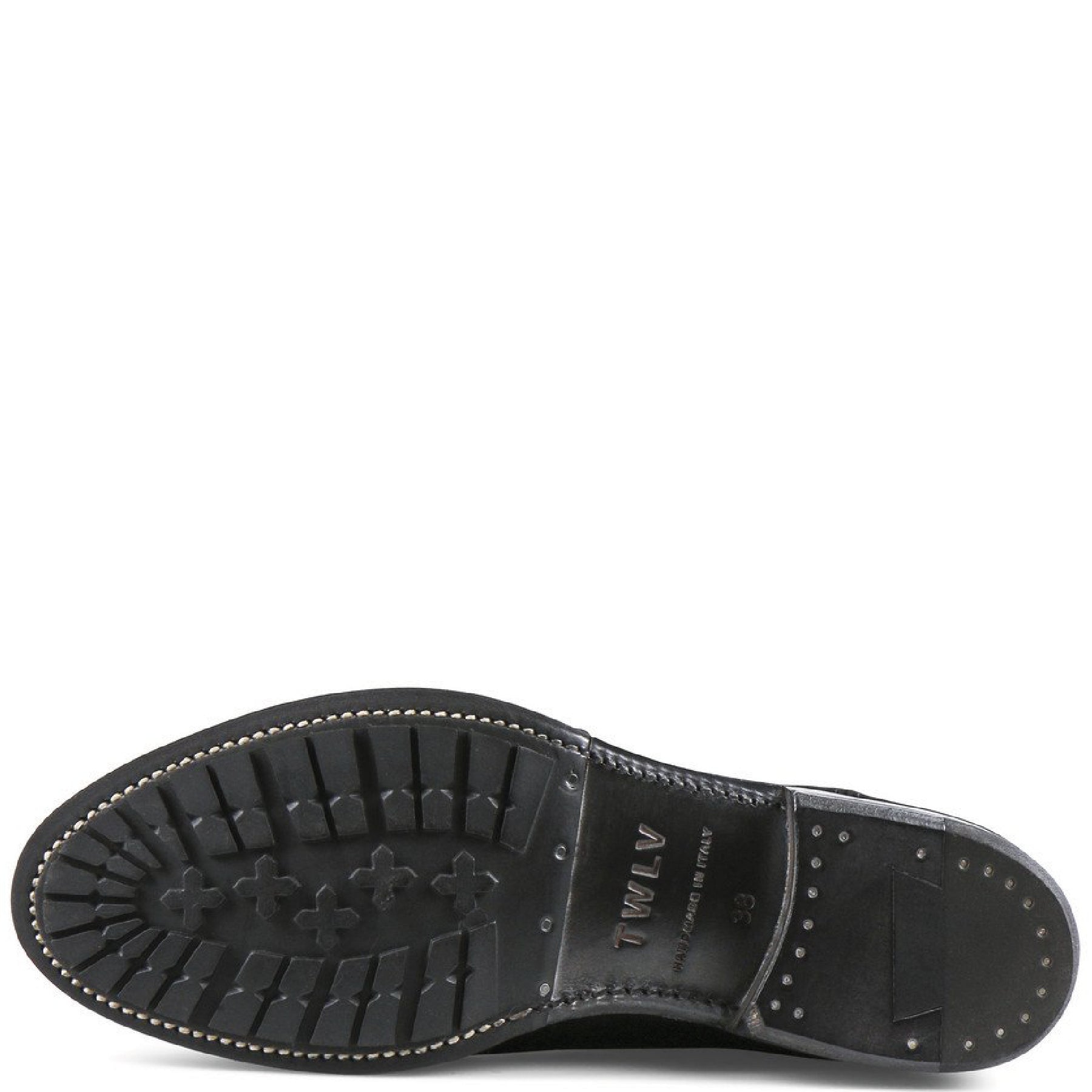 Flame Black Suede