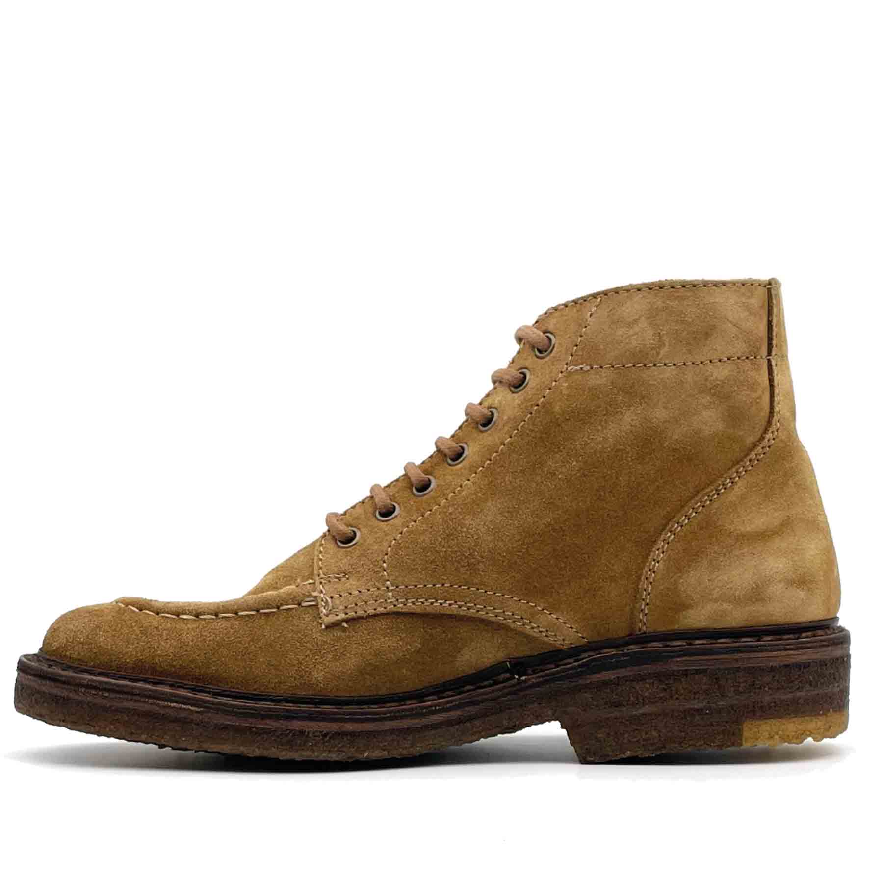 Nuvoflex Lace Up Boot Whiskey
