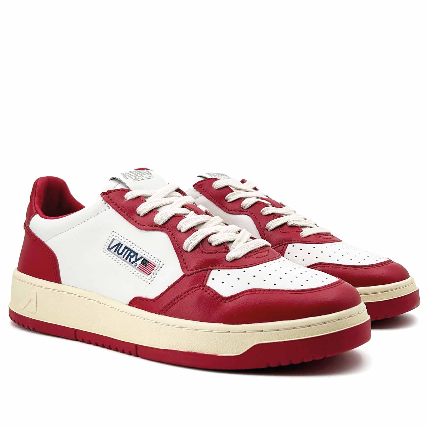 Medalist Low Man White Red