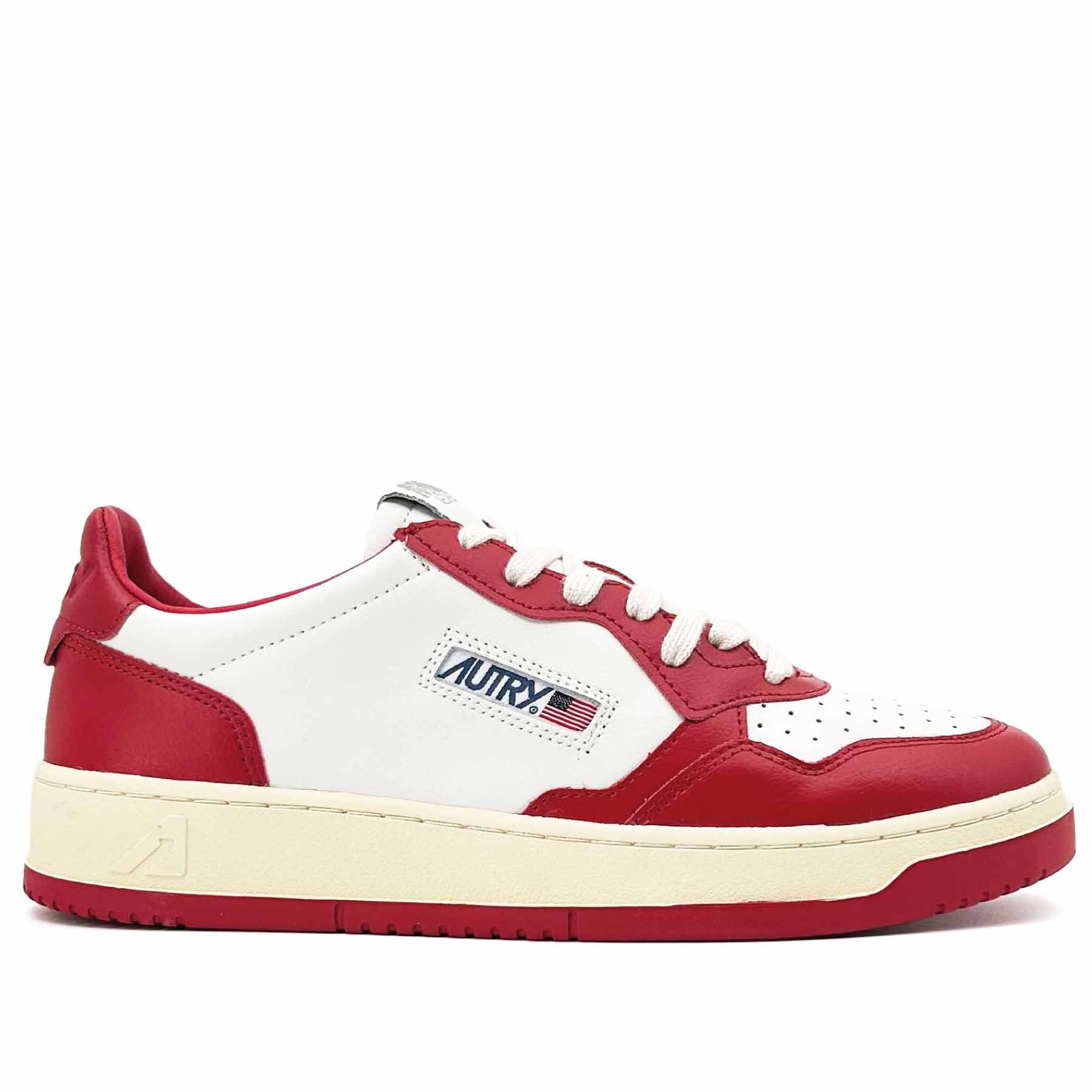Medalist Low Man White Red