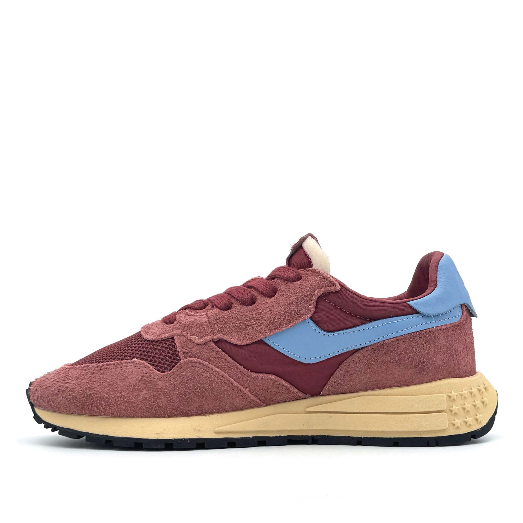 Reelwind Low Women Suede Hot Sauce Blue