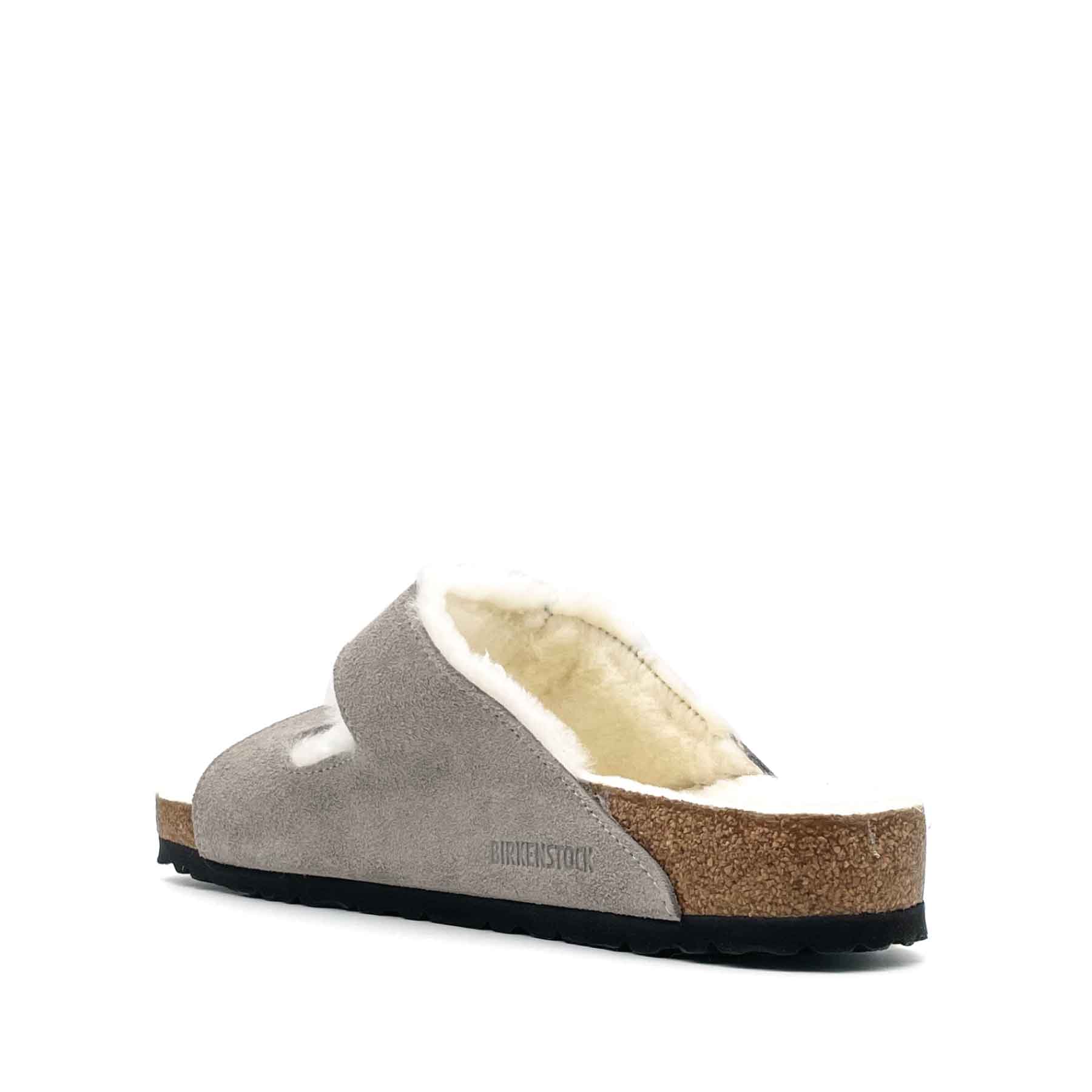 Arizona Shearling Stone Coin Suede Women