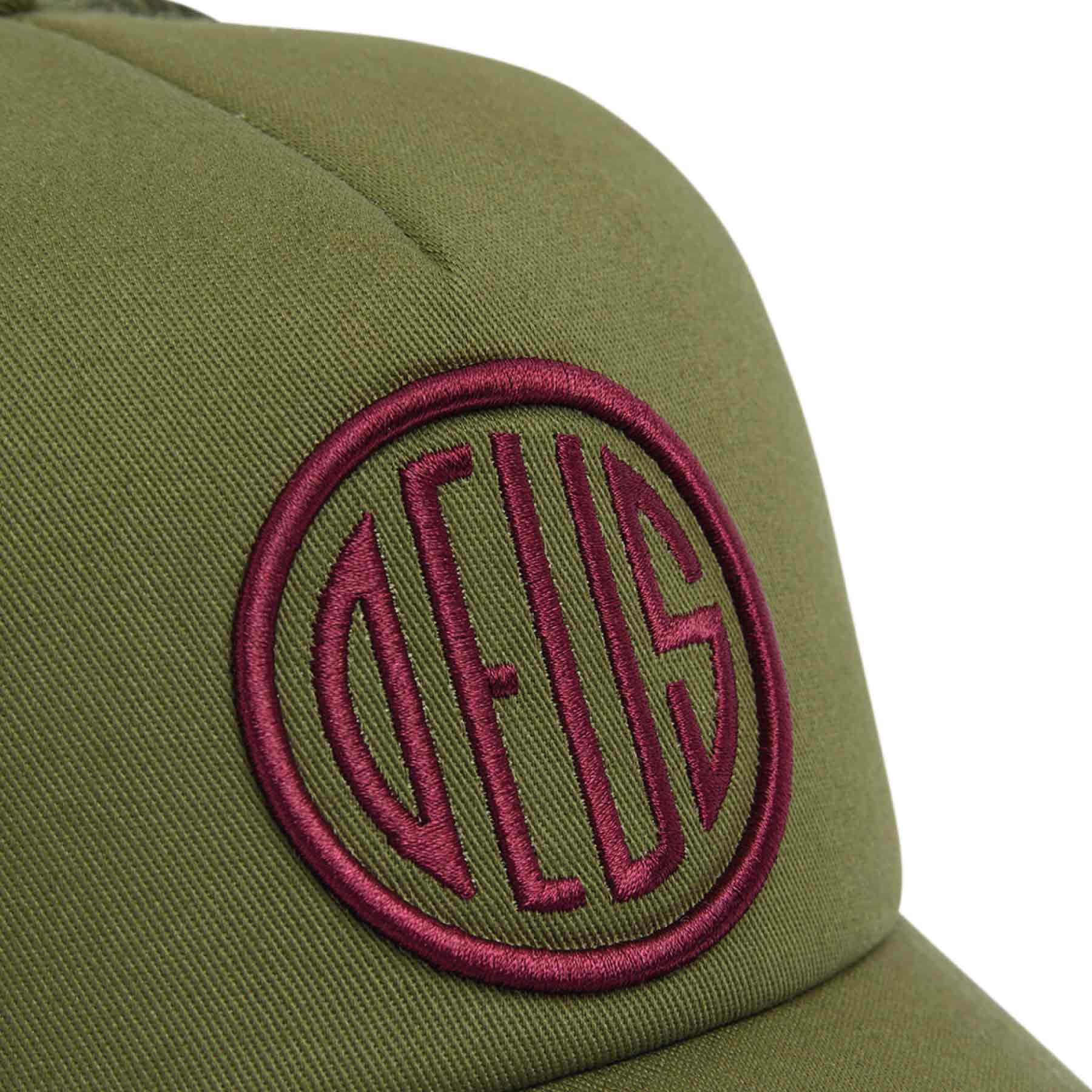 Pill Logo Trucker Pine