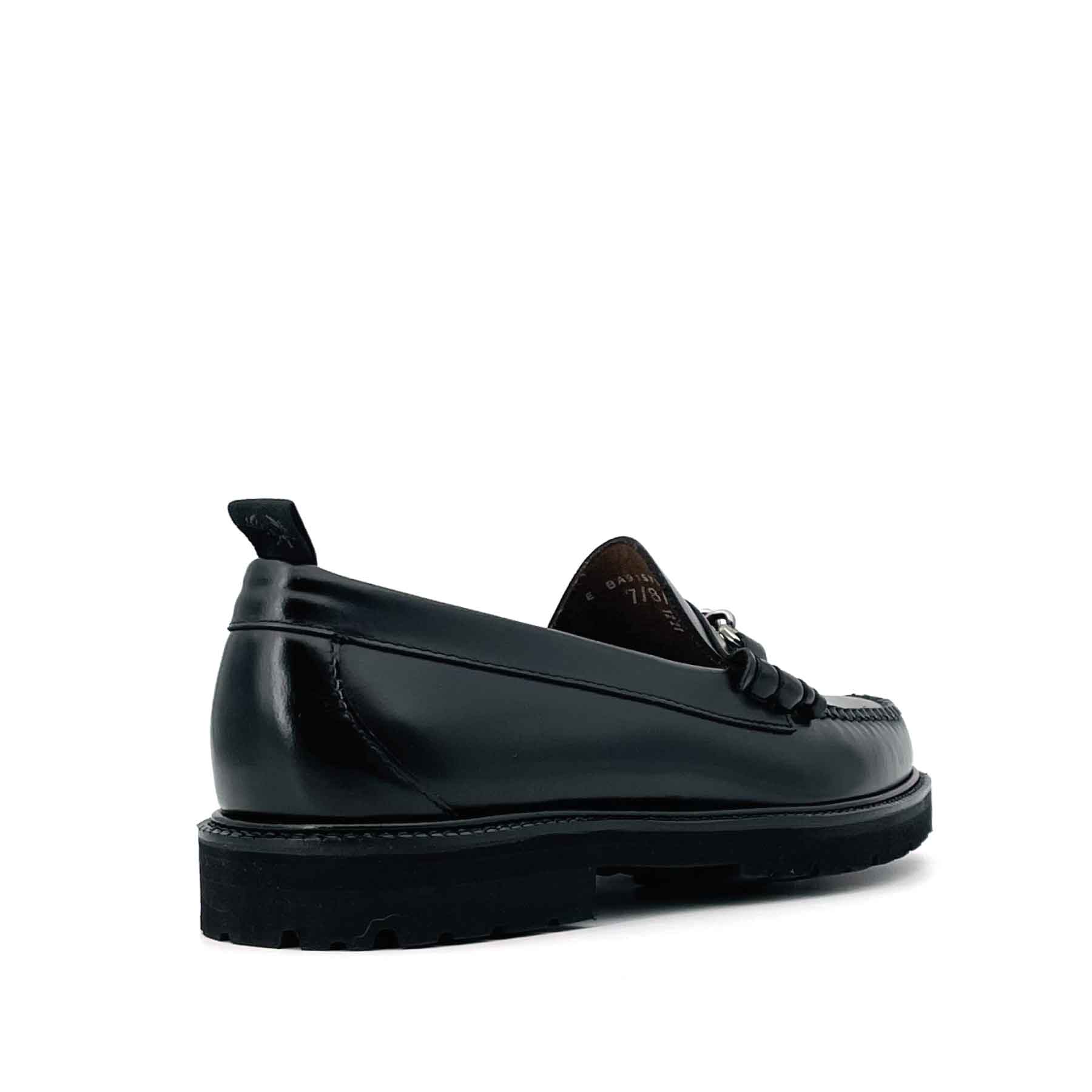 Fred Perry x G.H.BASS. Black W