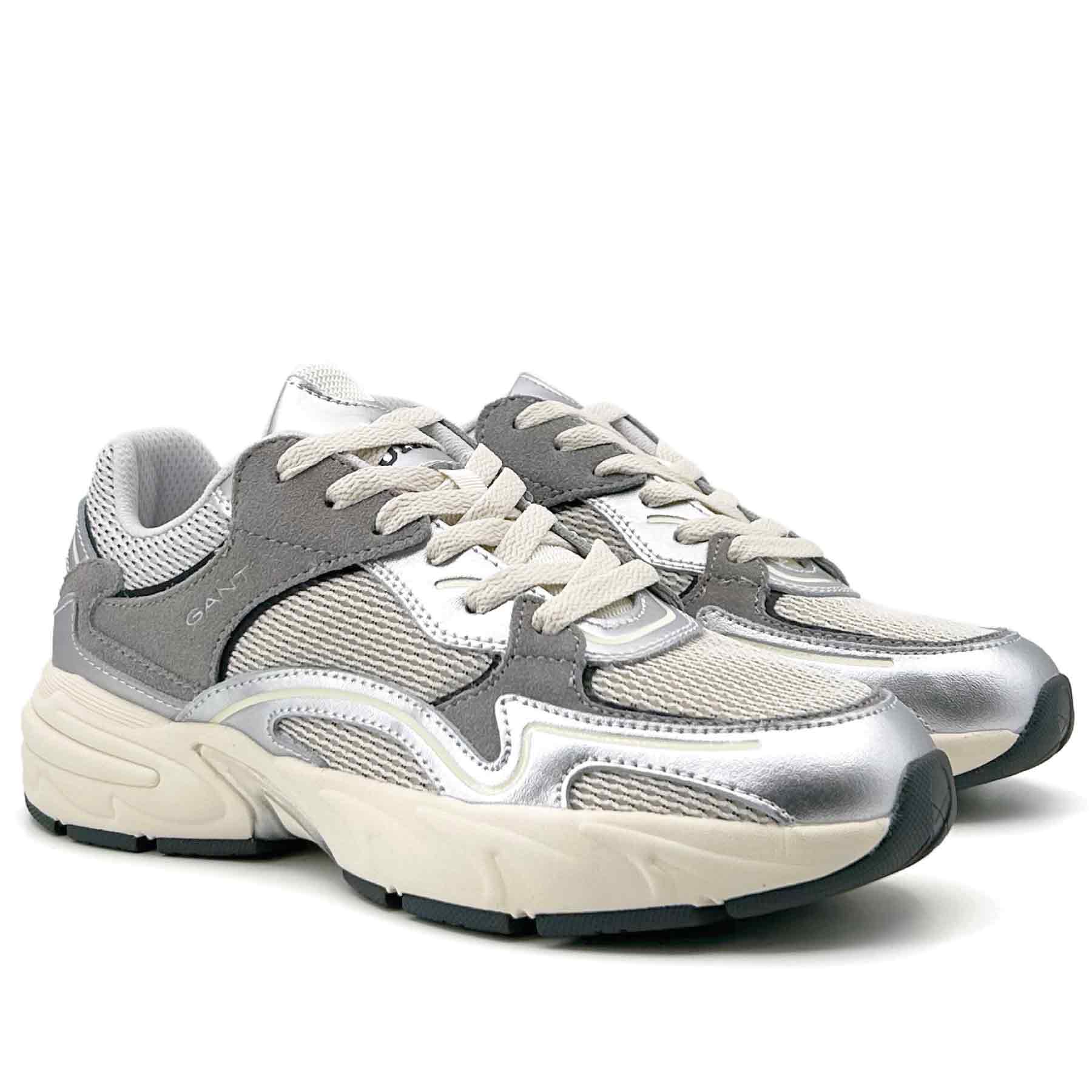 Mardi Sneaker Silver Grey