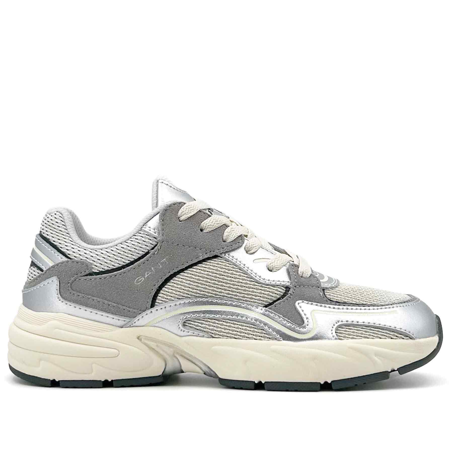 Mardi Sneaker Silver Grey