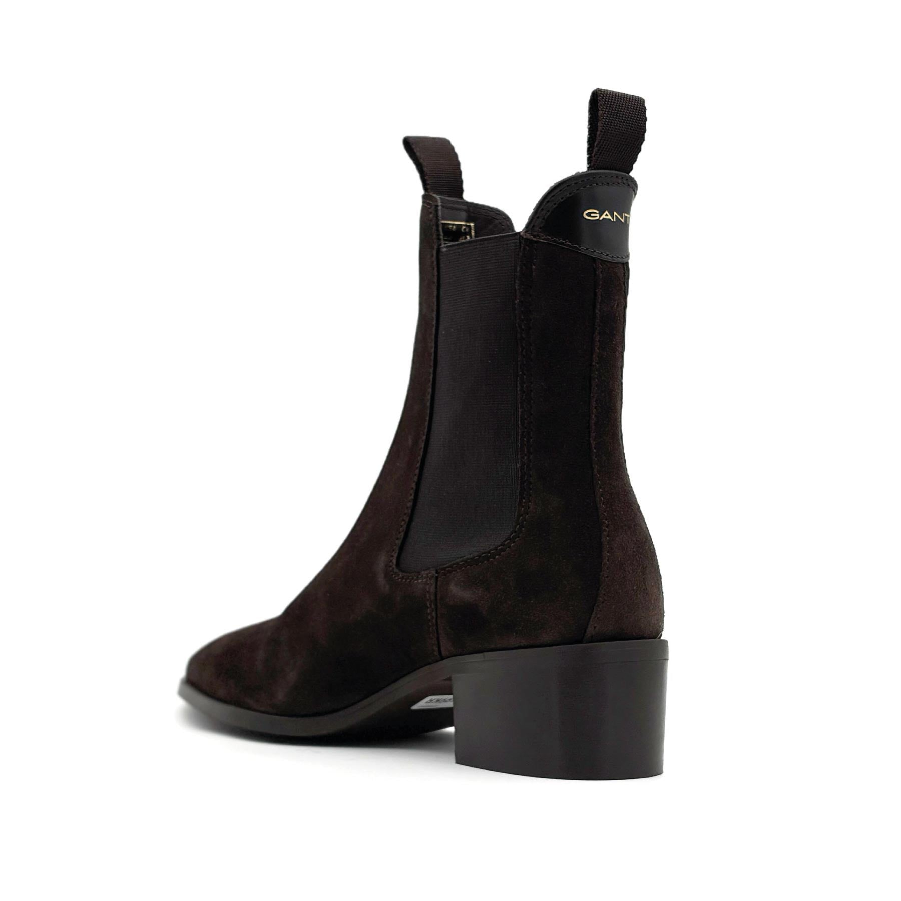 St Broomly Chelsea Boot Dark Brown Suede