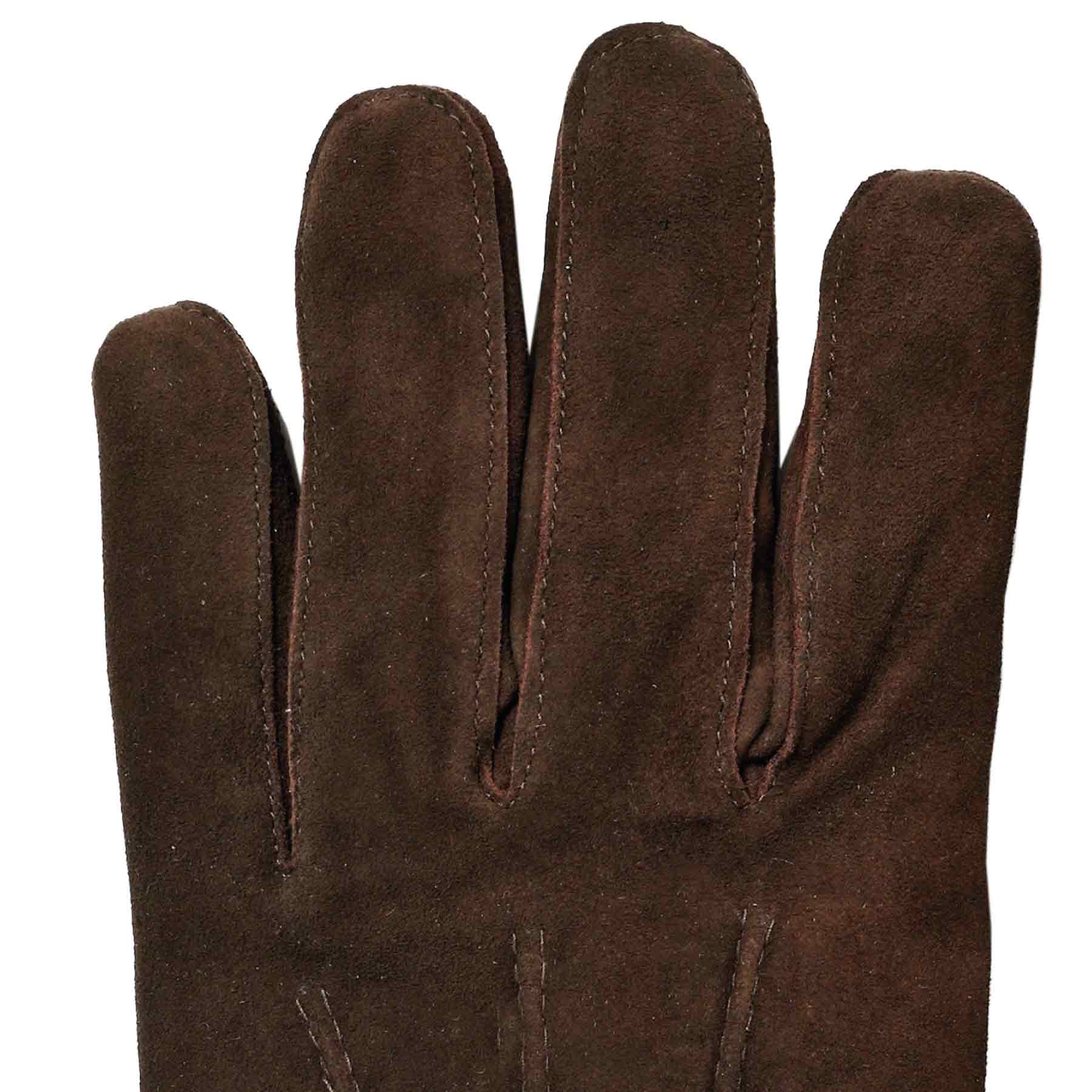 Gloves M1 Goat Suede Brown