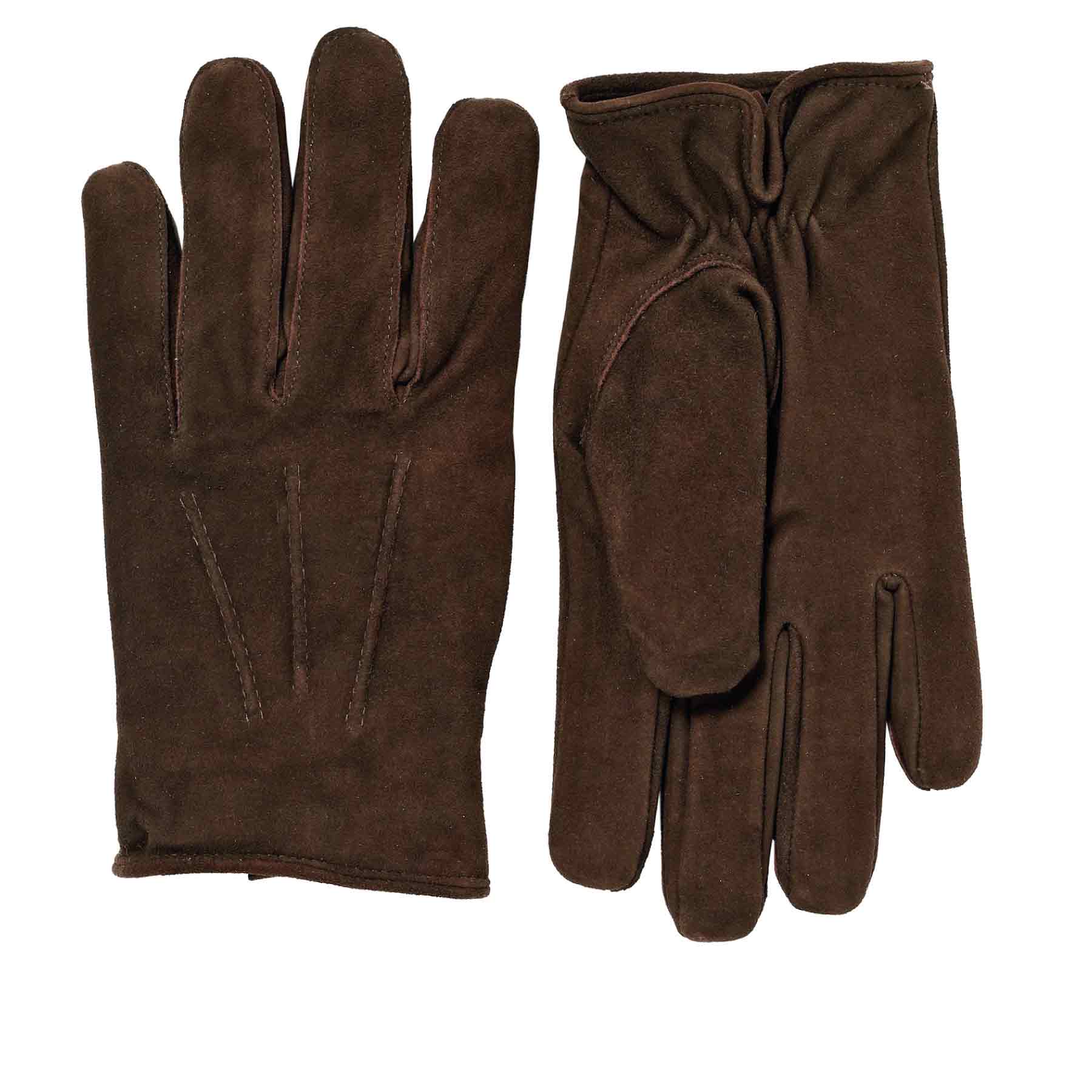 Gloves M1 Goat Suede Brown