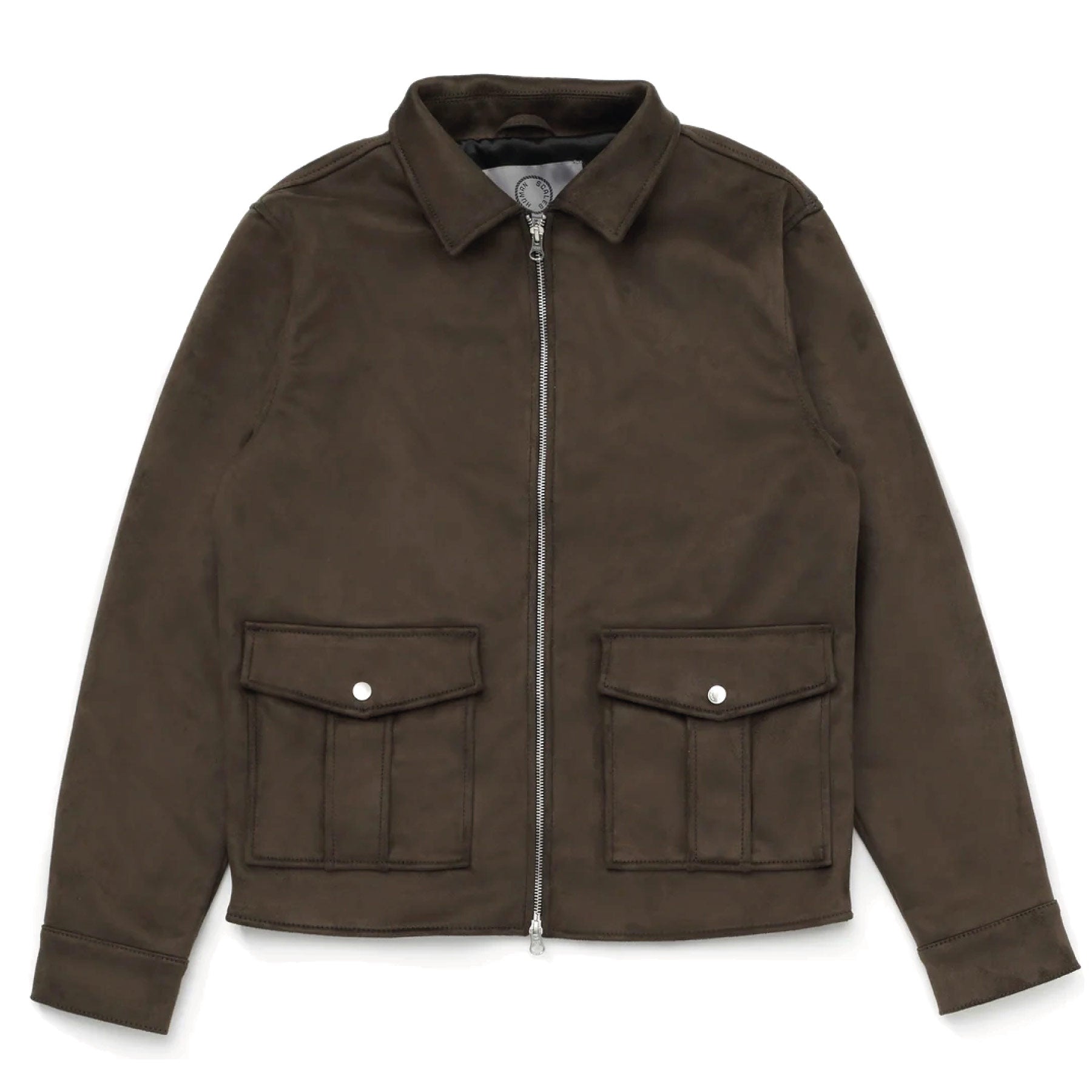Seth Vegan Suede Dark Brown