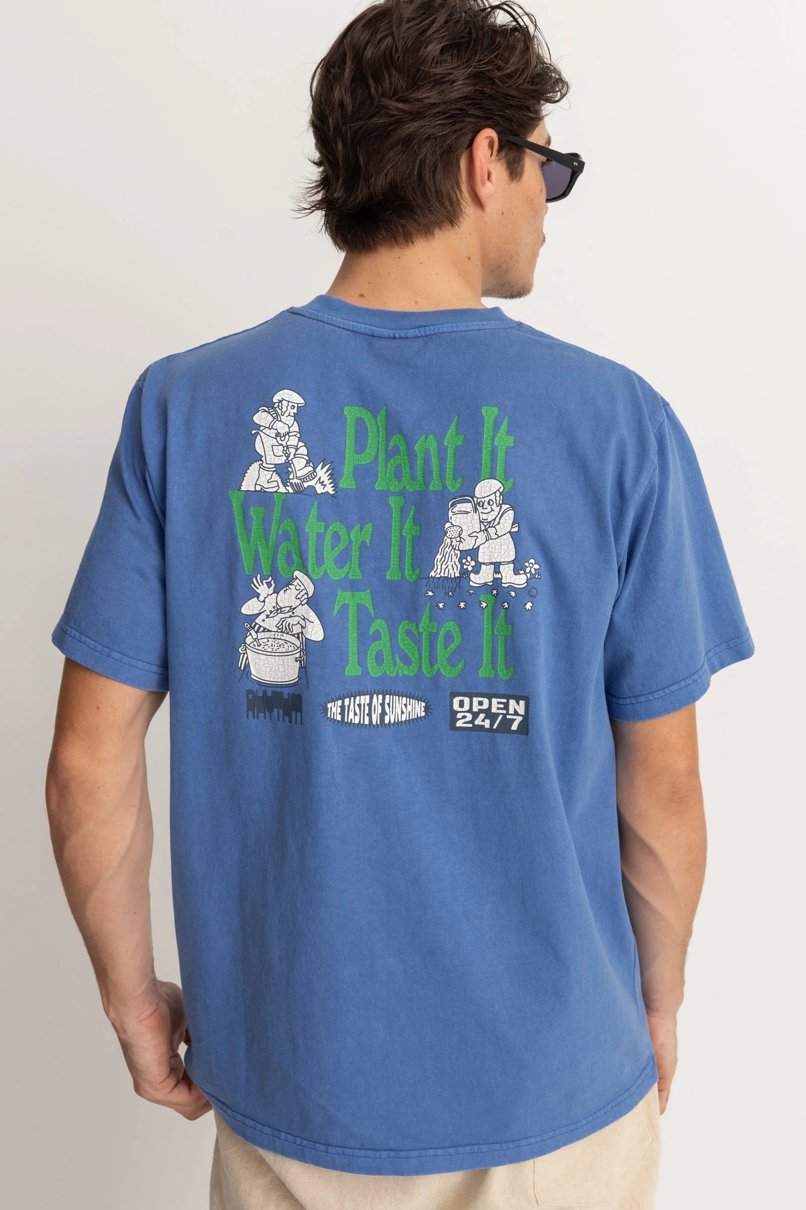 Taste It Vintage T-Shirt Cobalt