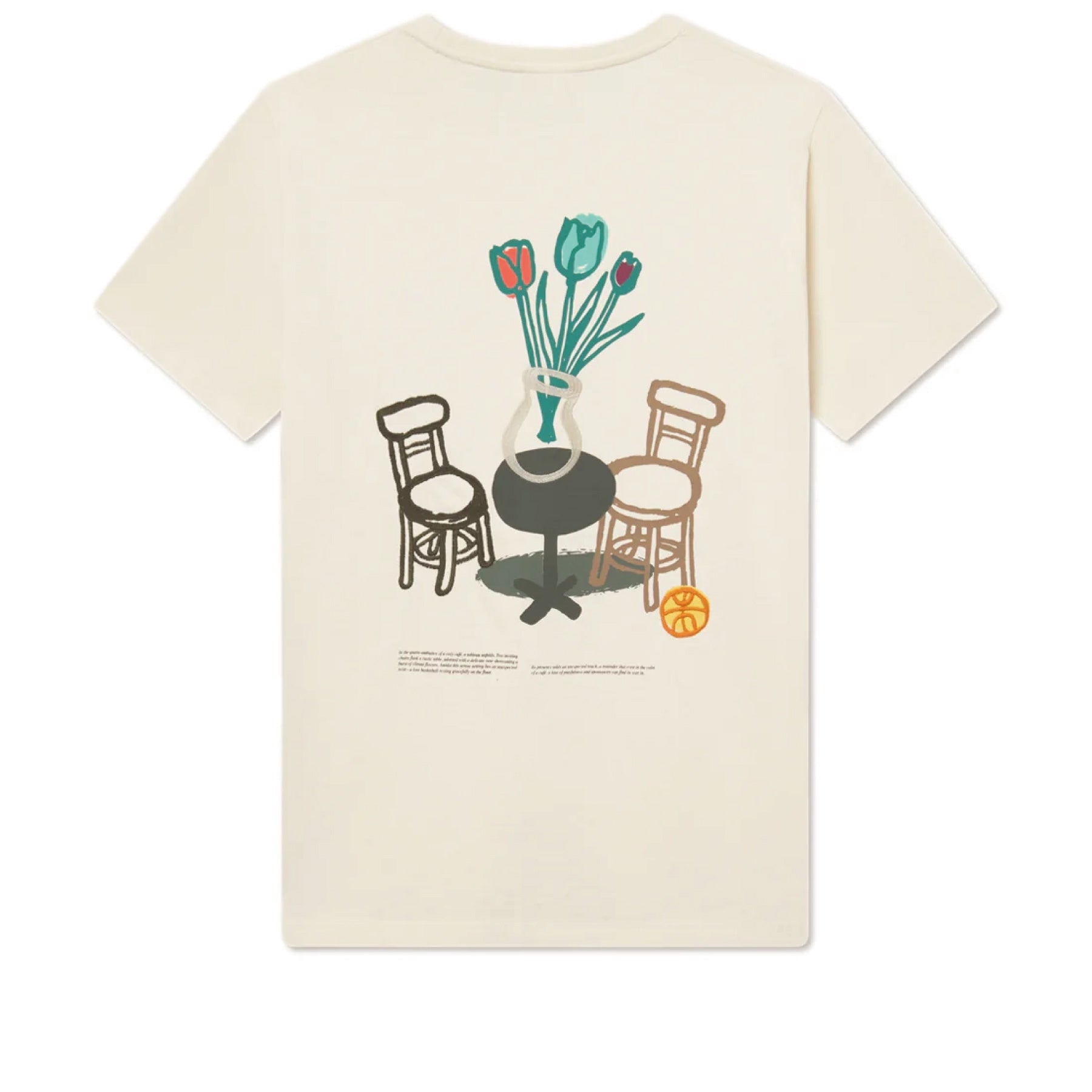 Bruno Café T-Shirt Light Ivory