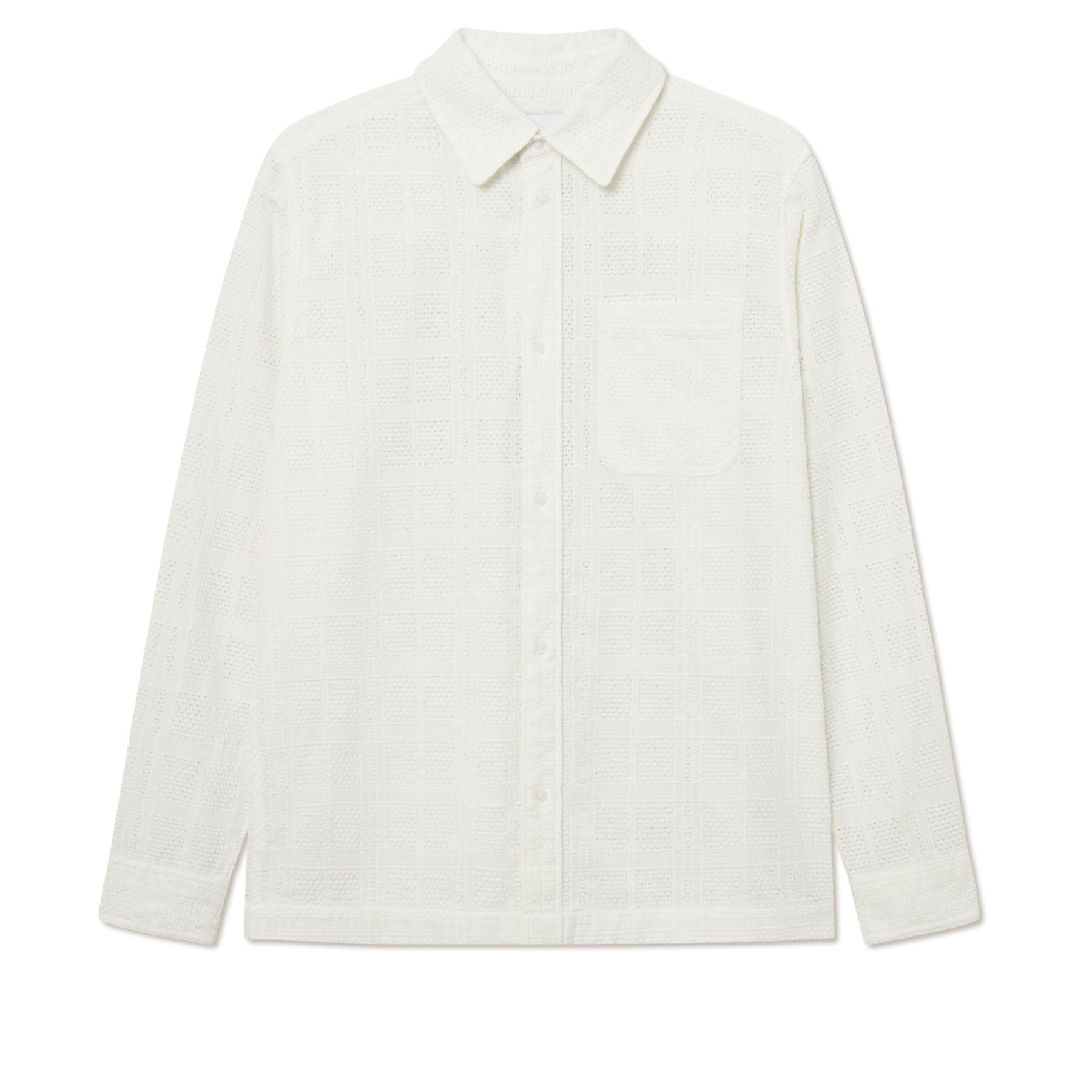 Charlie LS Shirt Light Ivory