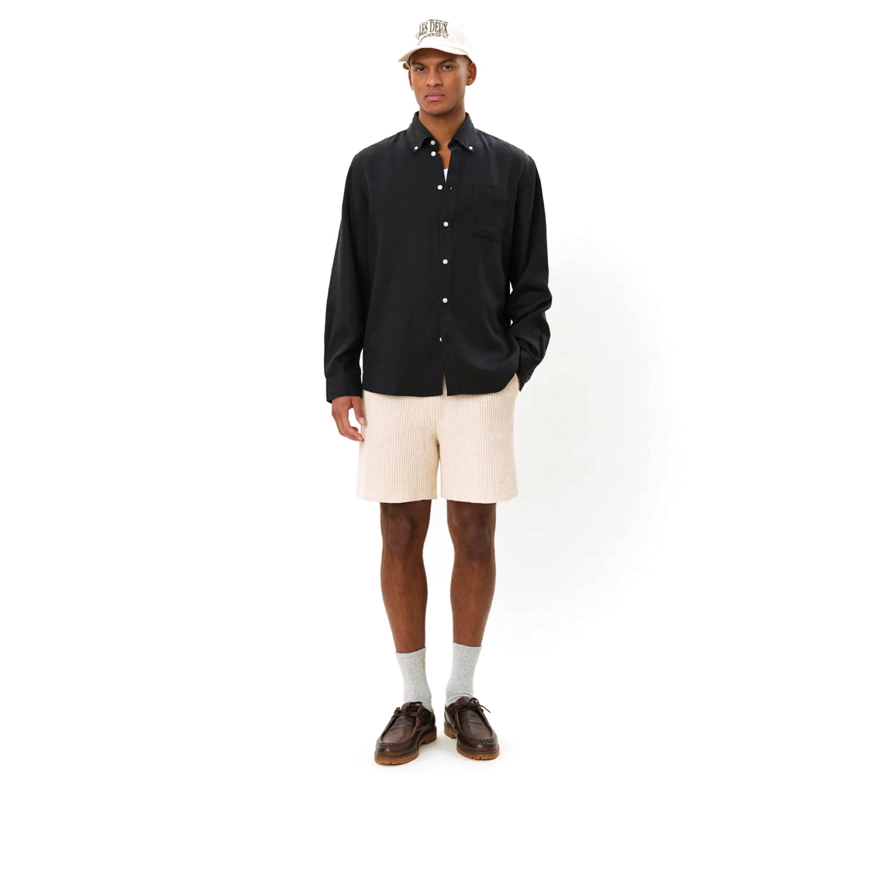 Kent Tencel Shirt Black