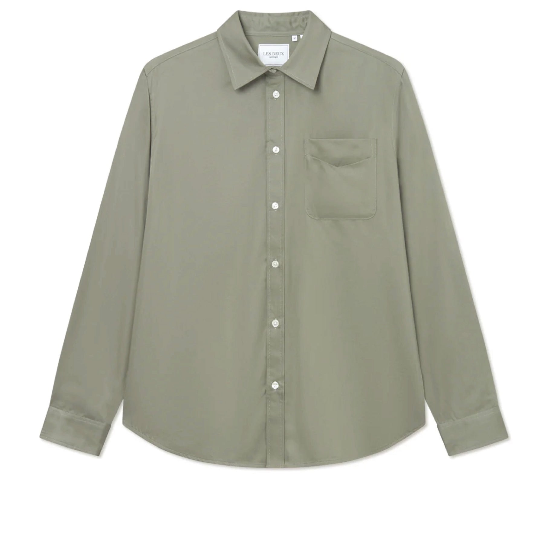 Kent Tencel Shirt Lichen Green