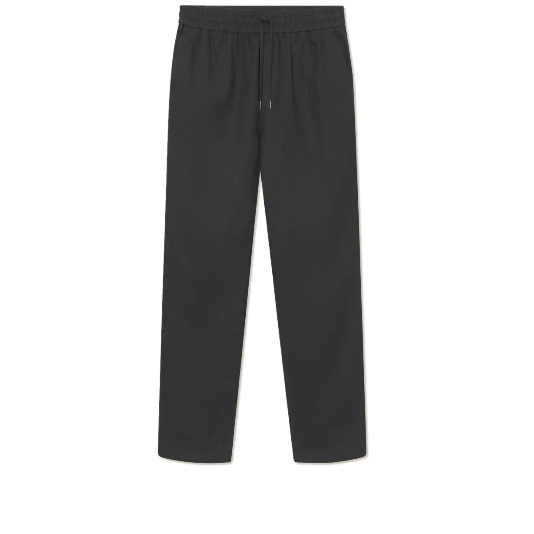 Patrick Linen Pants Black