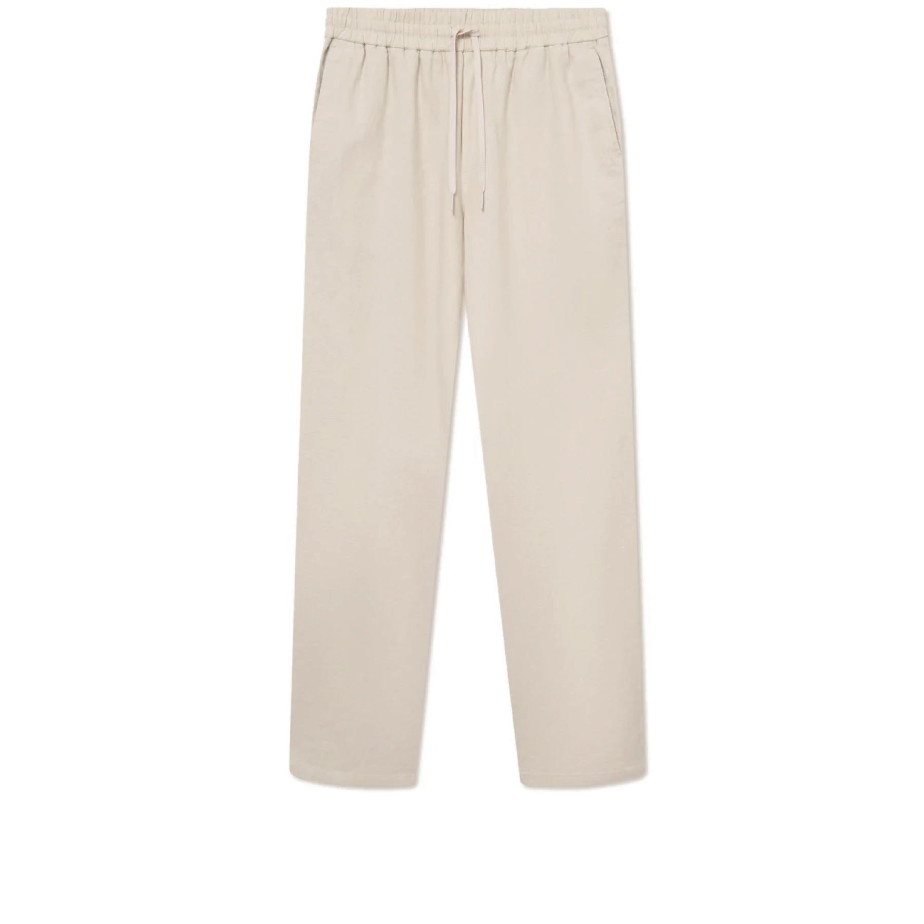 Patrick Linen Pants Light Sand