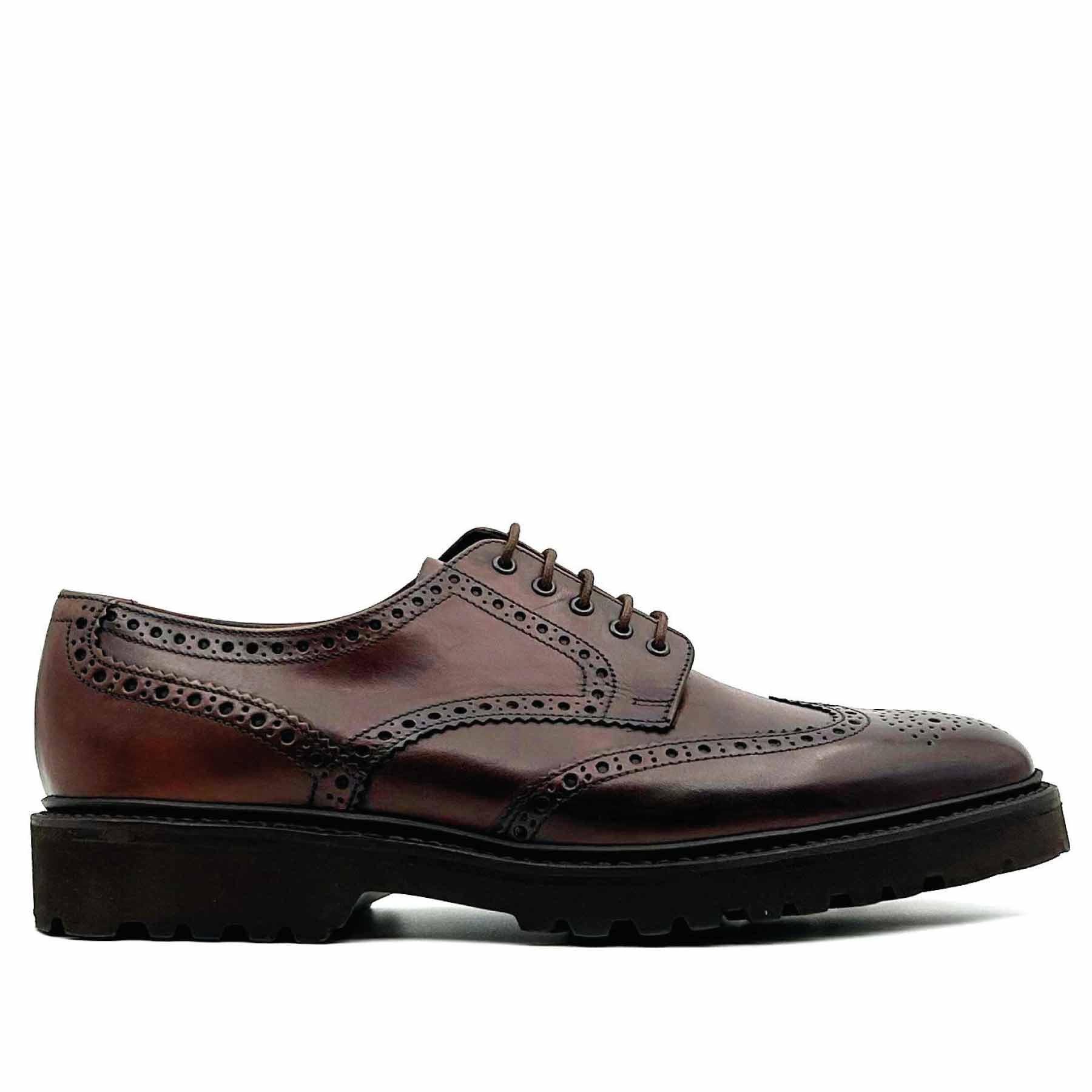 Perseus Dark Brown Derby Brogue