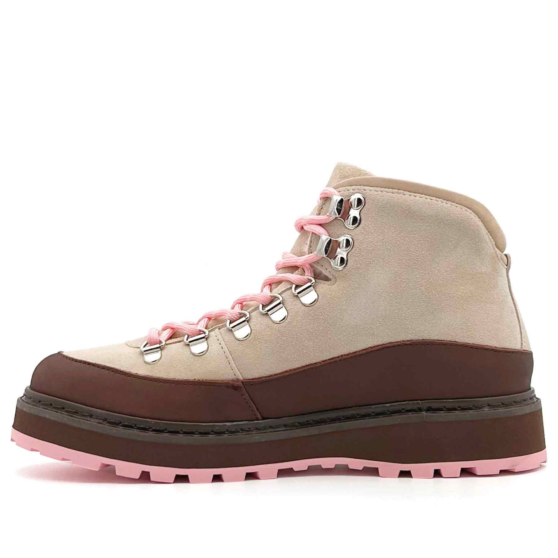Core Cap Suede Sand Brown Pink x Ingrid