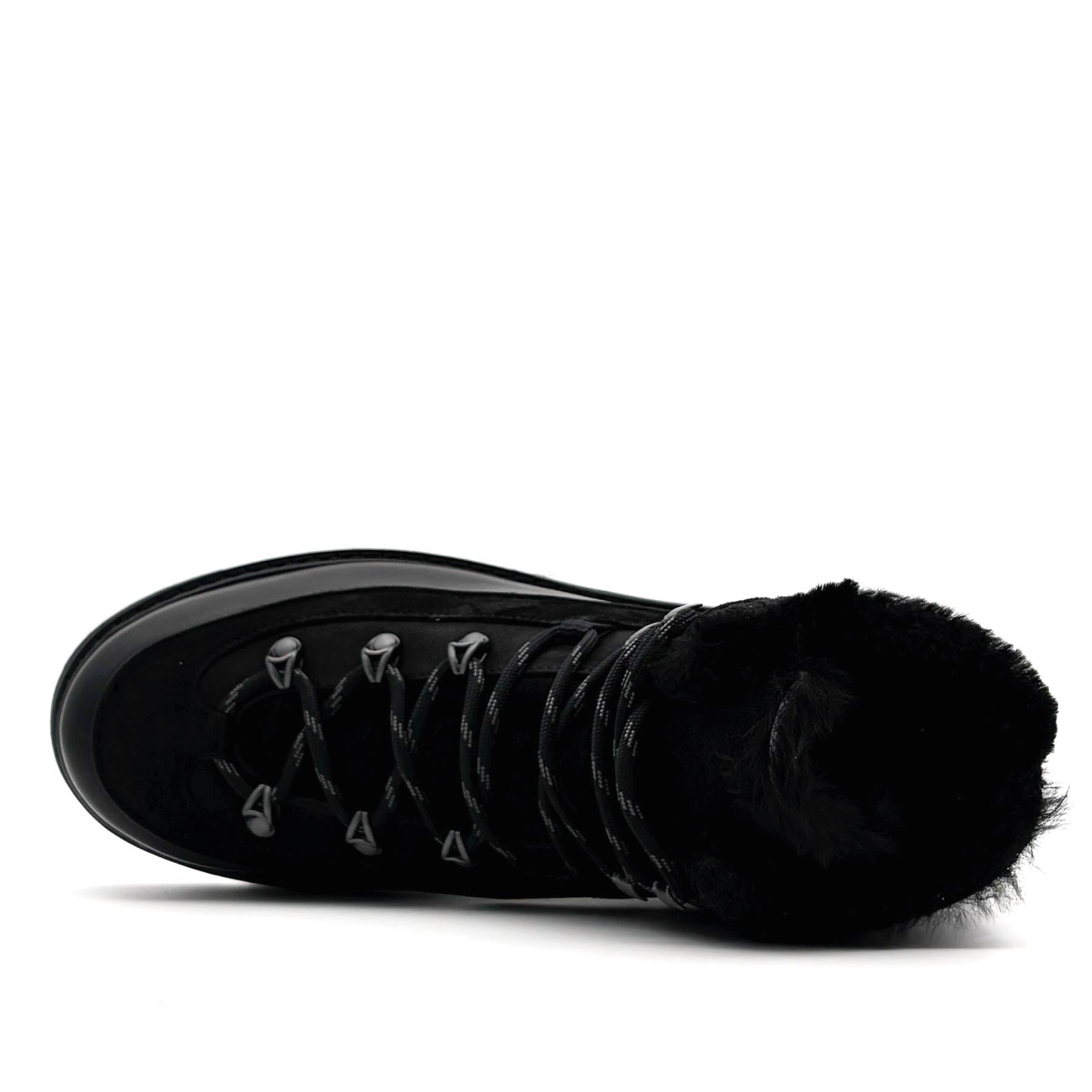 Tag Cap Leather Black Black M