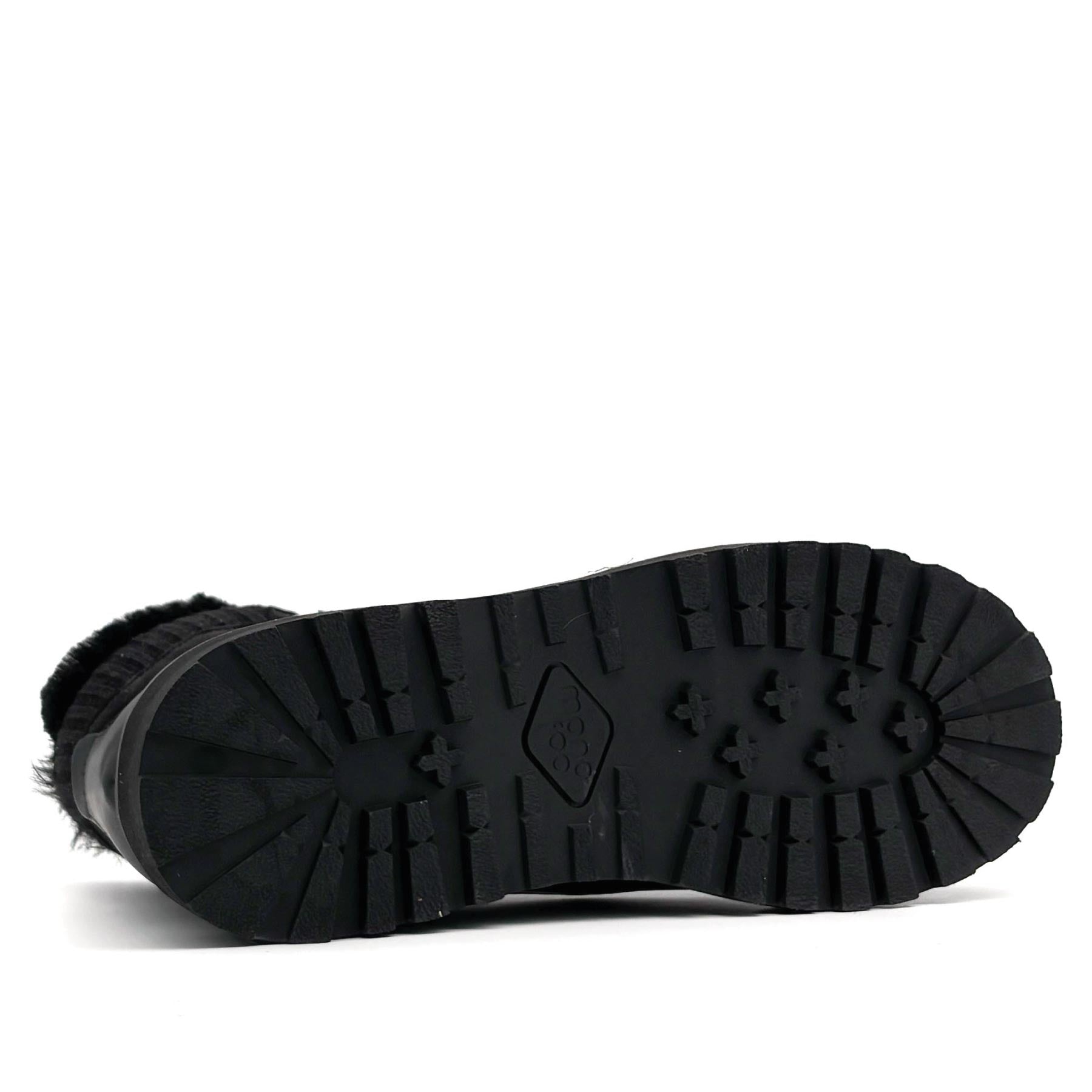 Tag Cap Leather Black Black M