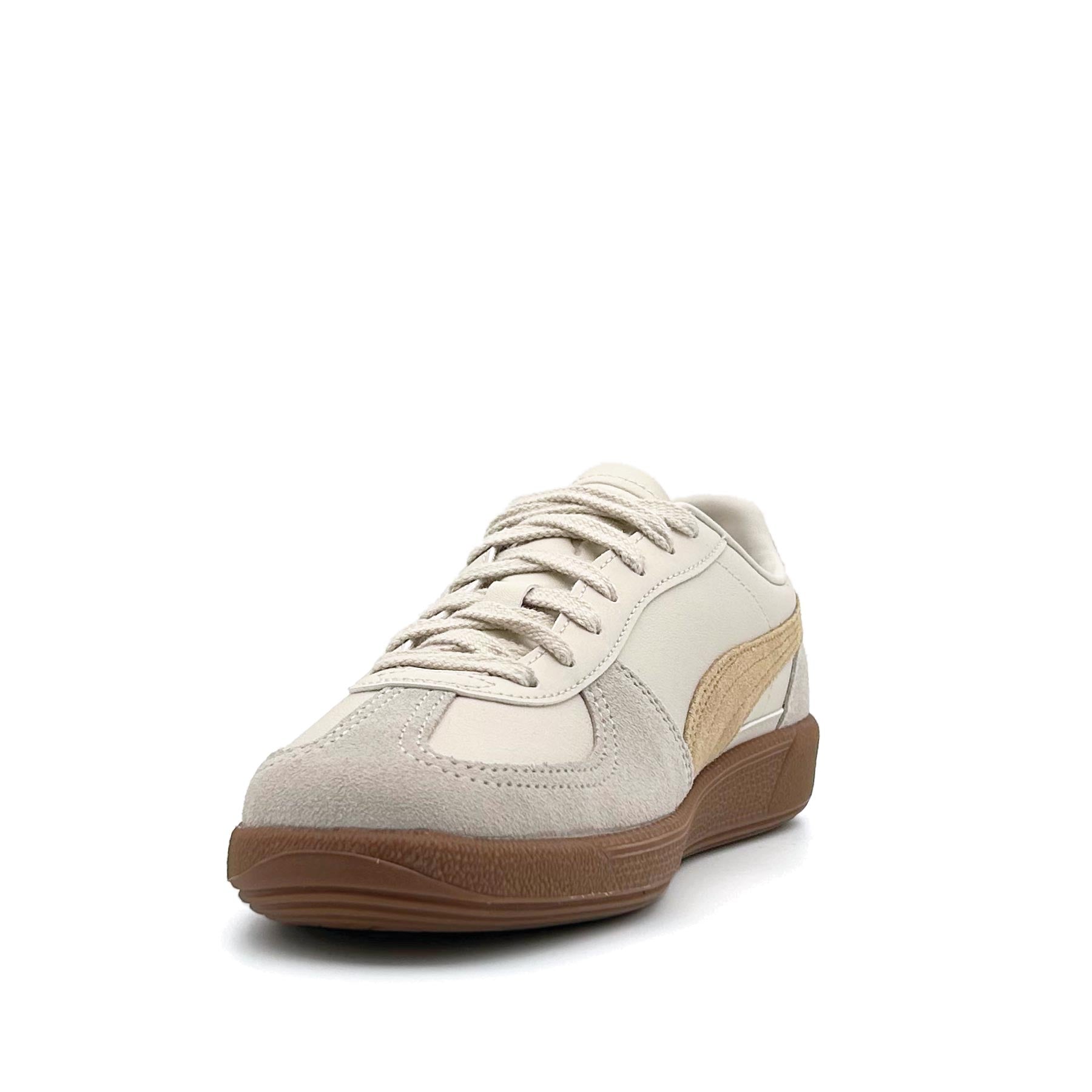 Palermo Leather Alpine Snow Desert Dust Gum