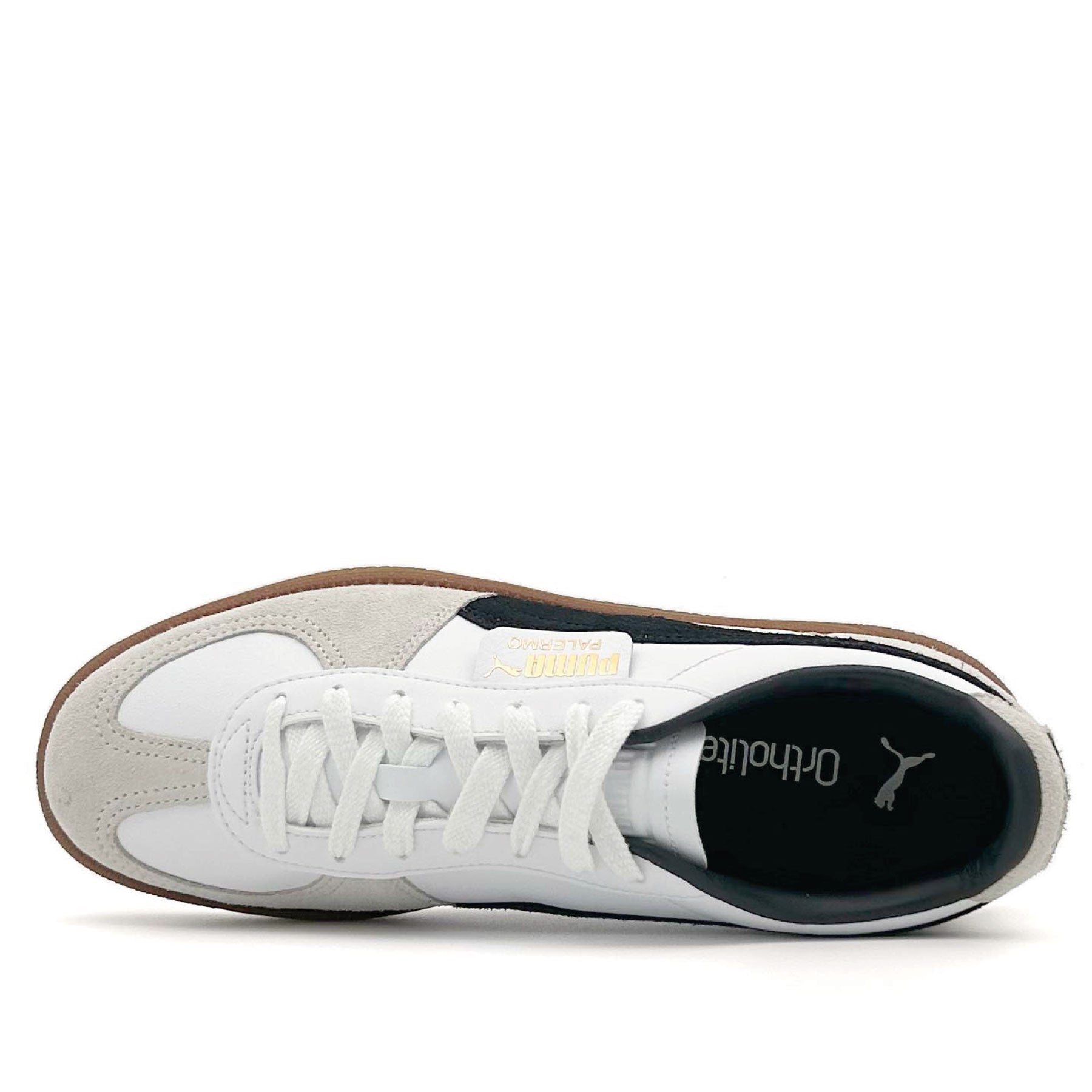 Palermo Leather White Vapor Gray Gum