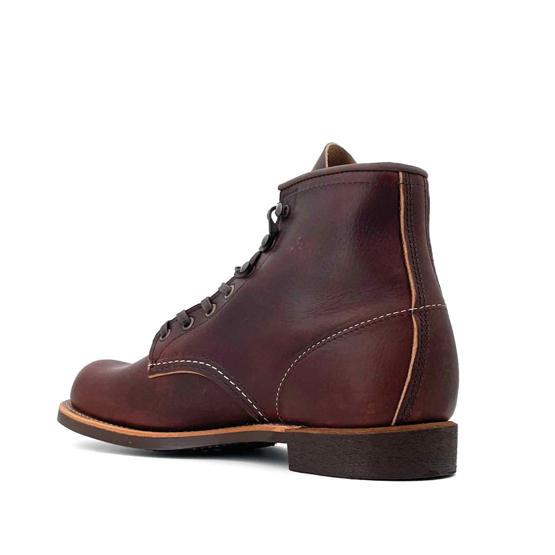 3340 6" Blacksmith Briar Oil Slick Leather